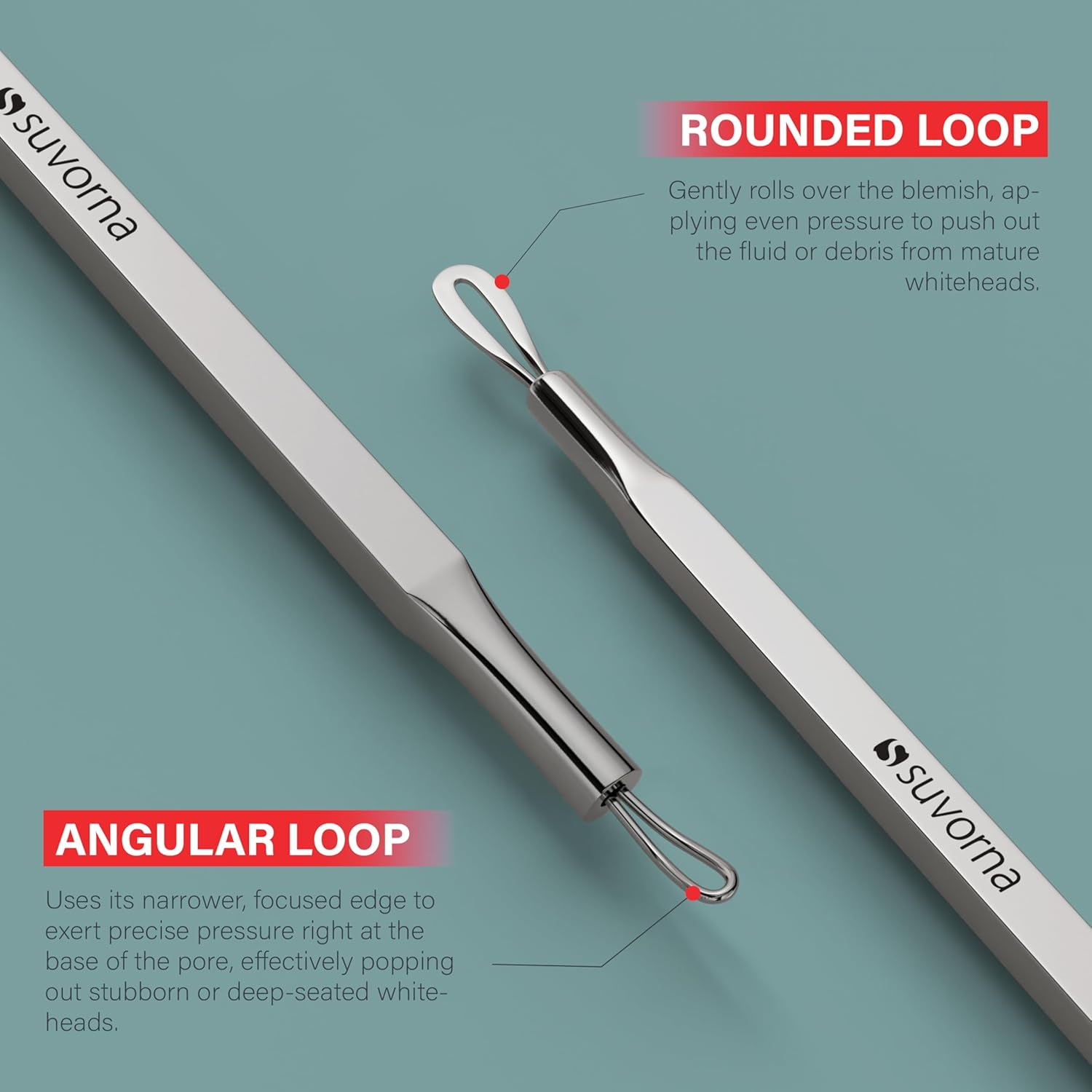 Suvorna Ador Whitehead / Acne Remover & Comedone Extractor Skinpal S25 image number 1