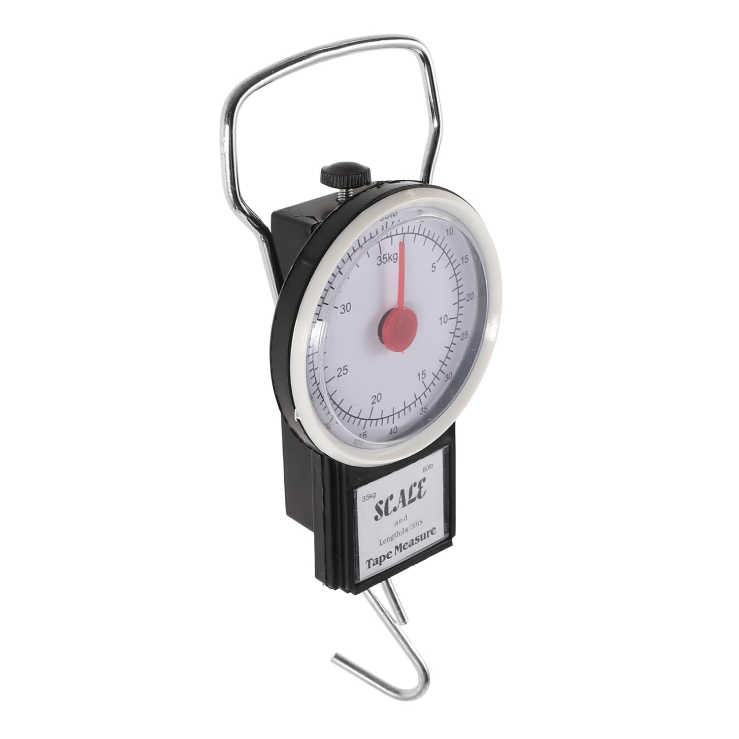 Ciieeo Portable Luggage Scale Capacity Spring Hook Handheld Weighing Tool for Travel and Fishing Accurate Weight Measurement Compact Design image number 1