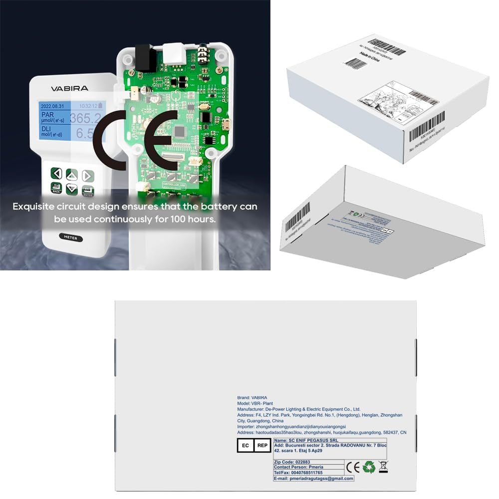 Vbr-Plant PAR Meter R,G,B PAR Seperately Daily Light Integral image number 3