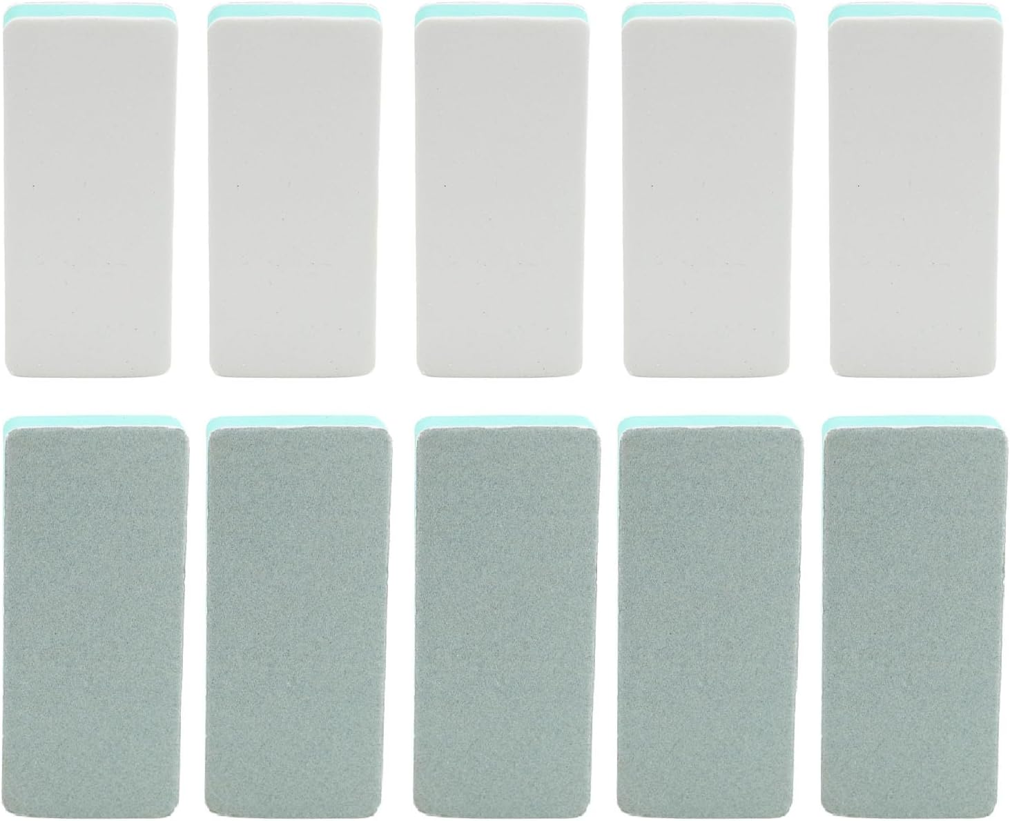 TOPINCN Robust 1000 5000 Grit Sanding Sponge Pads, 10 Pack Reusable Hand Sander Blocks for Cleaning Metal and Polishing Wood Furniture image number 1