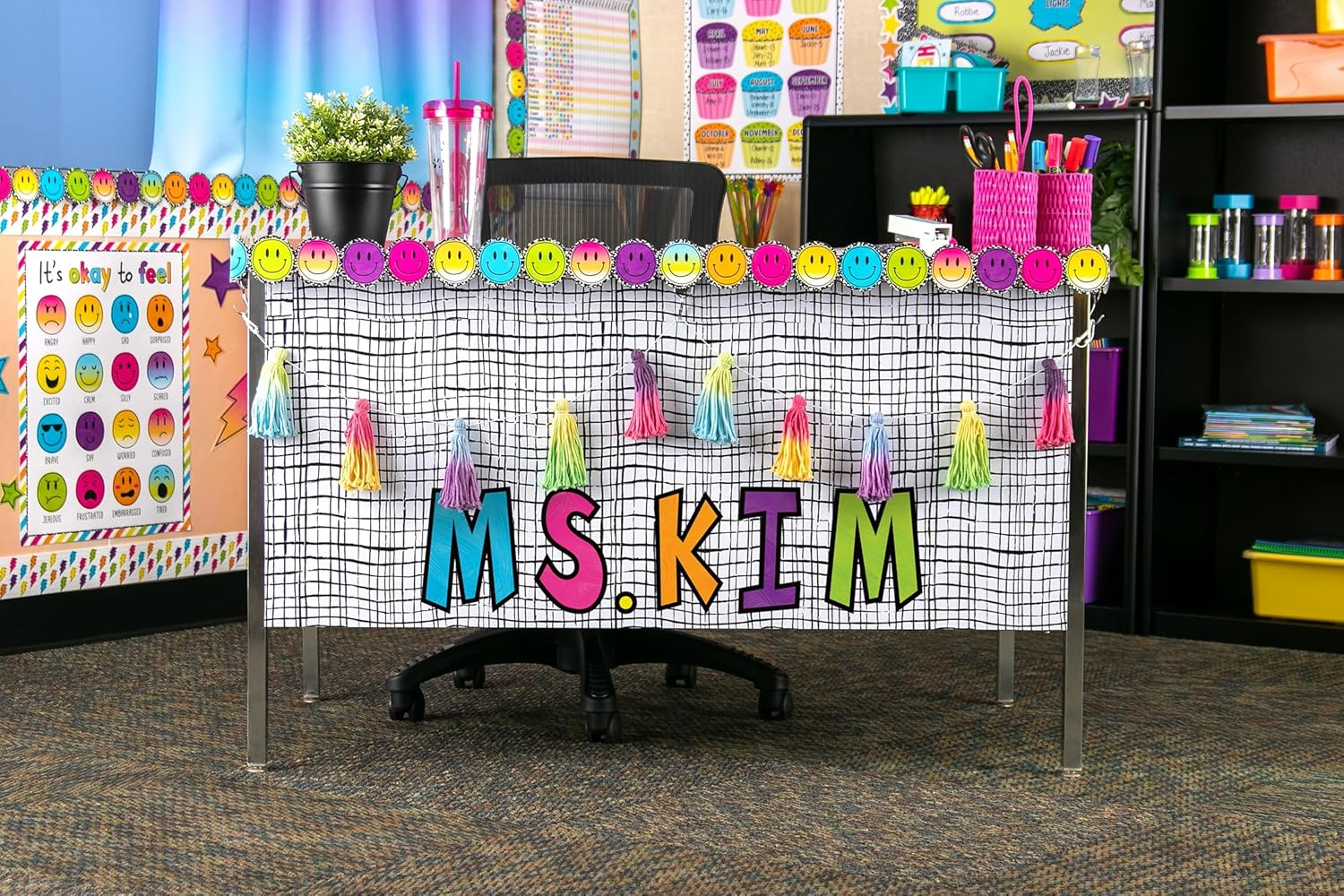 Teacher Created Resources Brights 4Ever 7" Fun Font Letters, Multi-Colored image number 1