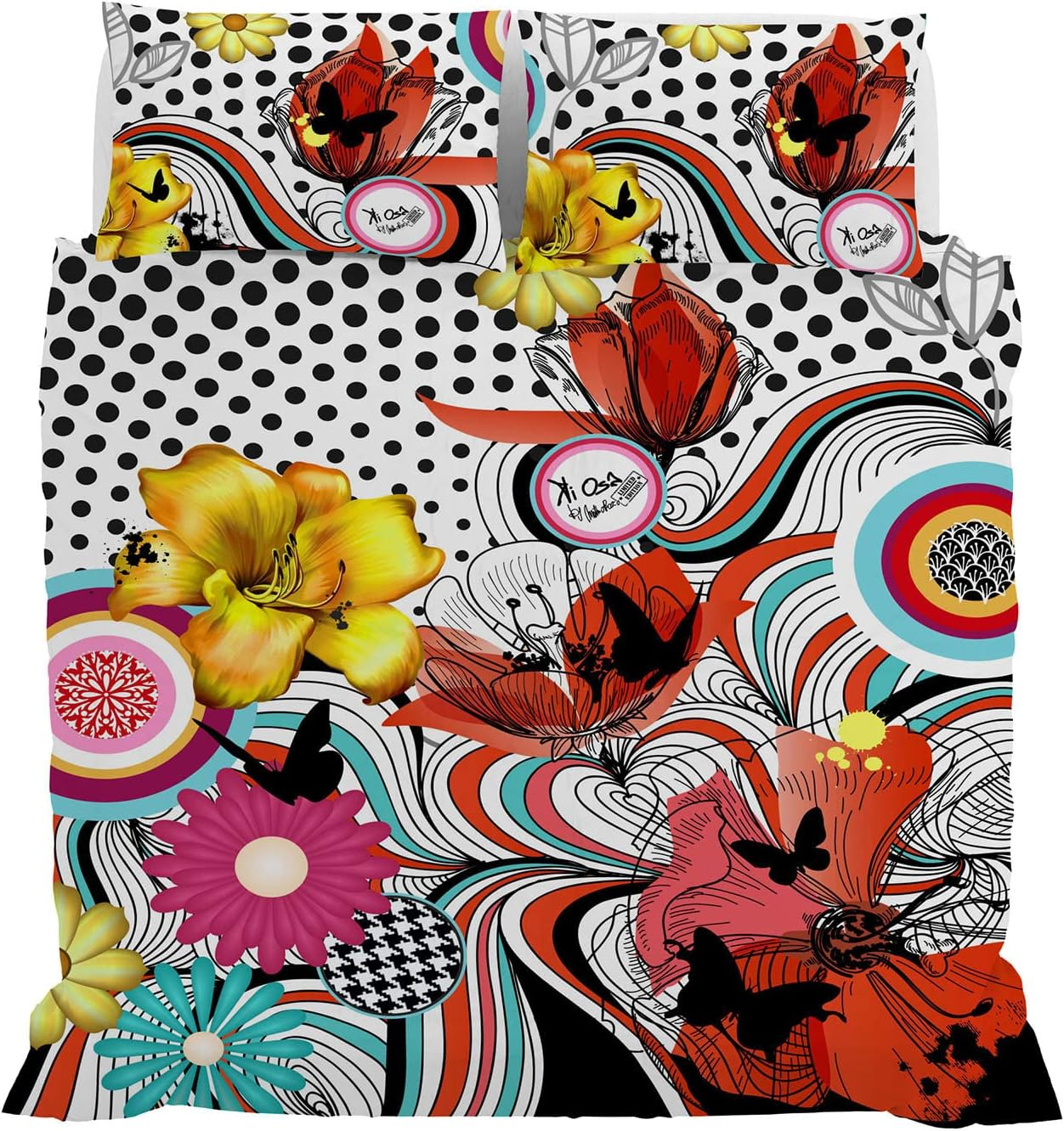 Ki-Osa by Matteo Bosio Double Duvet Cover Set 250 X 200 Cm Multicoloured 250 X 200 Cm Multicoloured 2 - Multicoloured 2 image number 2