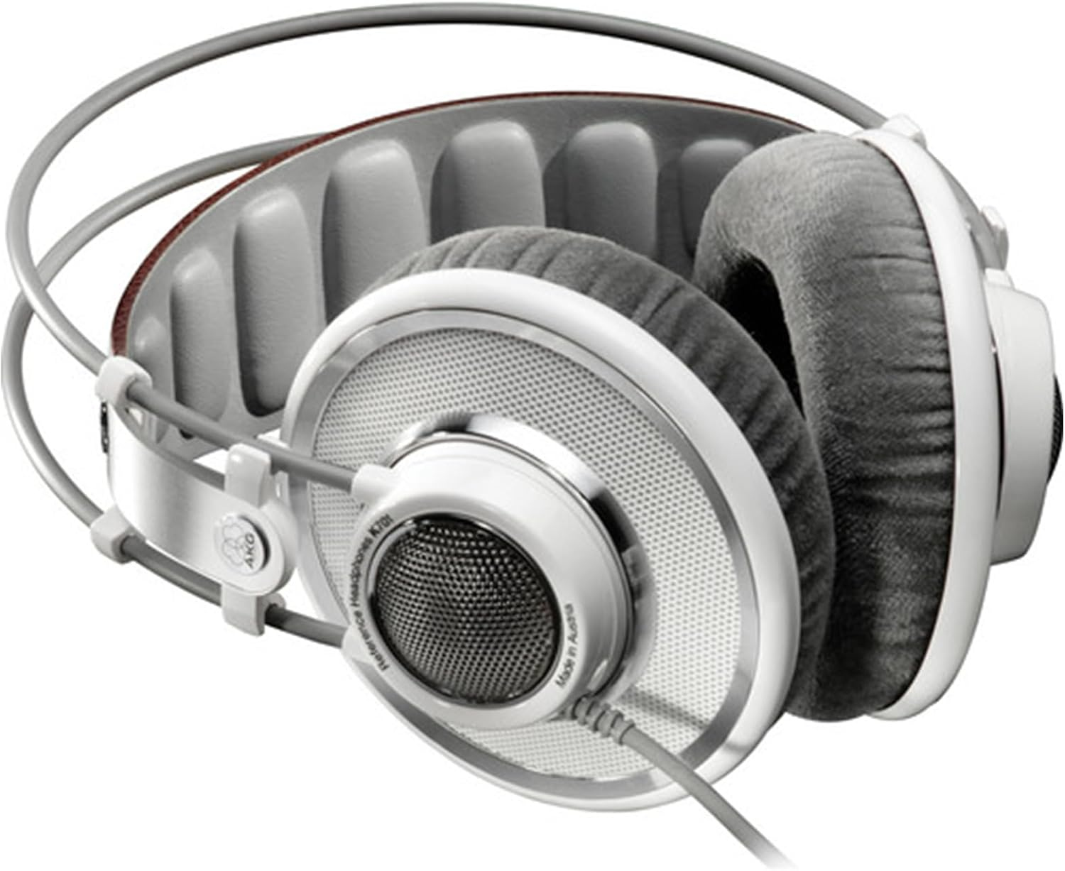 AKG Pro Audio K701 Over-Ear, Open-Back, Flat-Wire, Reference Studio Headphones, White image number 4