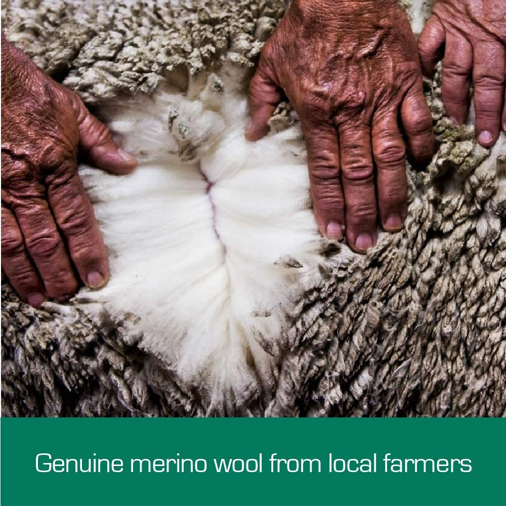 Australian Made Merino Wool Quilt/Doona/Duvet 350GSM (240X210Cm King) image number 1