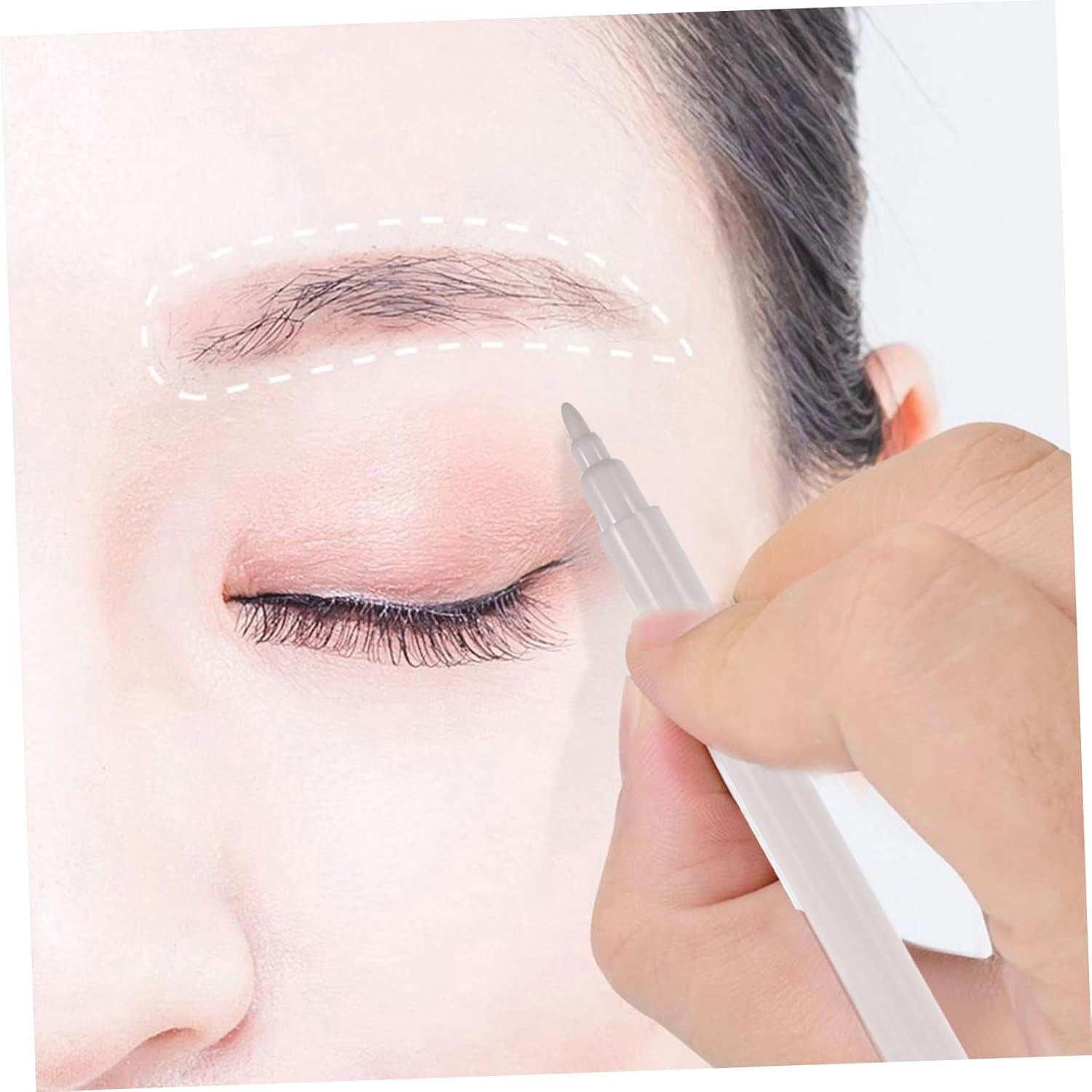 MERRYHAPY 4Pcs Accurate Tattoo Face Markers Skin Marking Pen for Temporary Piercing