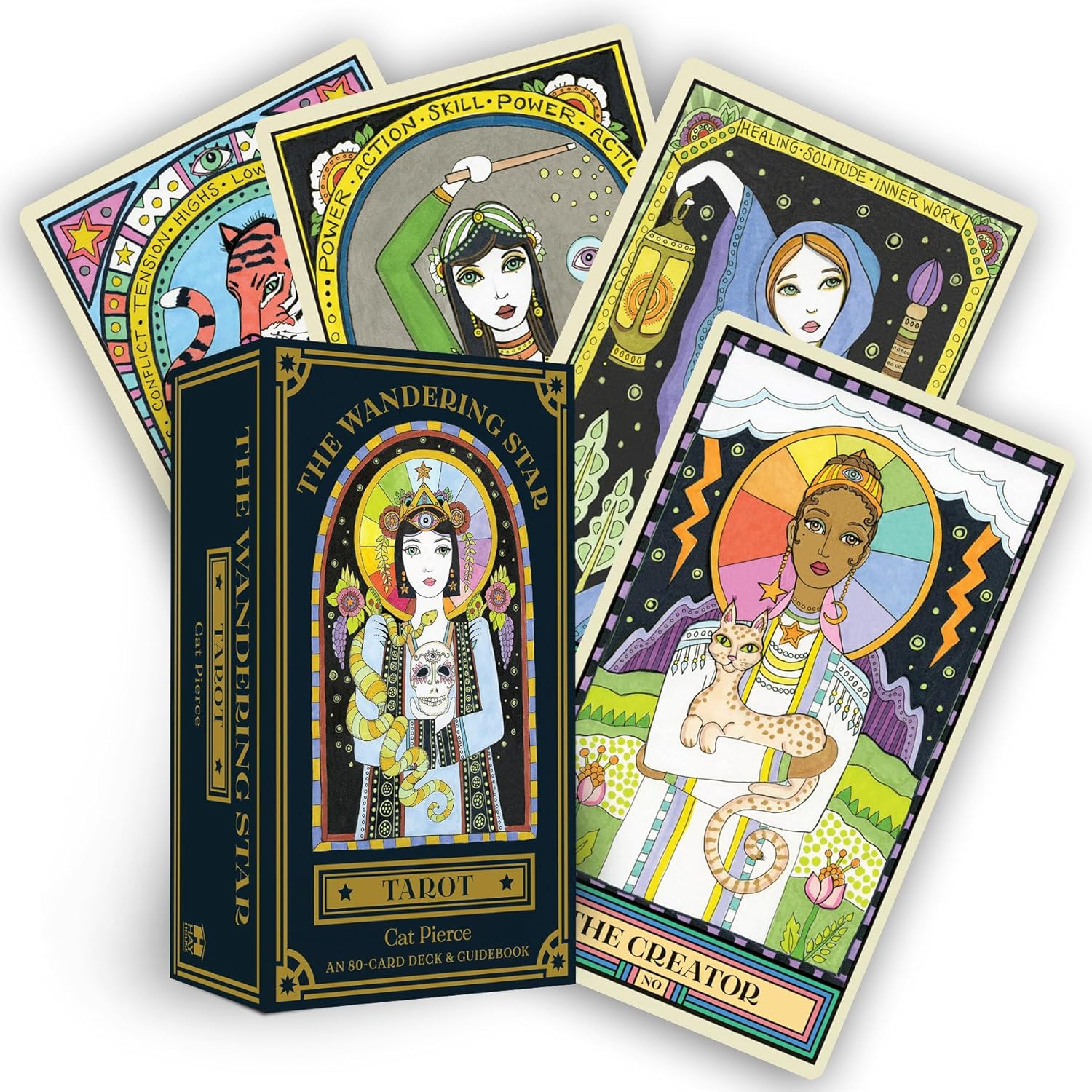 Wandering Star Tarot: an 80-Card Deck and Guidebook image number 1
