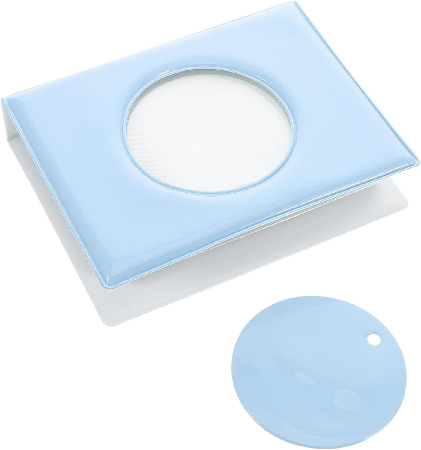 Mini Photocard Album Pockets Hollow Design for Growth Memories and Fan Collections Photo Storage Book