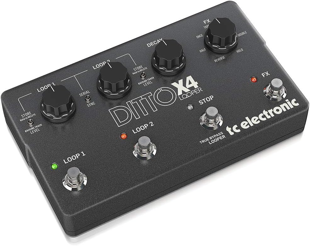 TC Electronic Ditto X4 Looper Effects Guitar Pedal image number 2