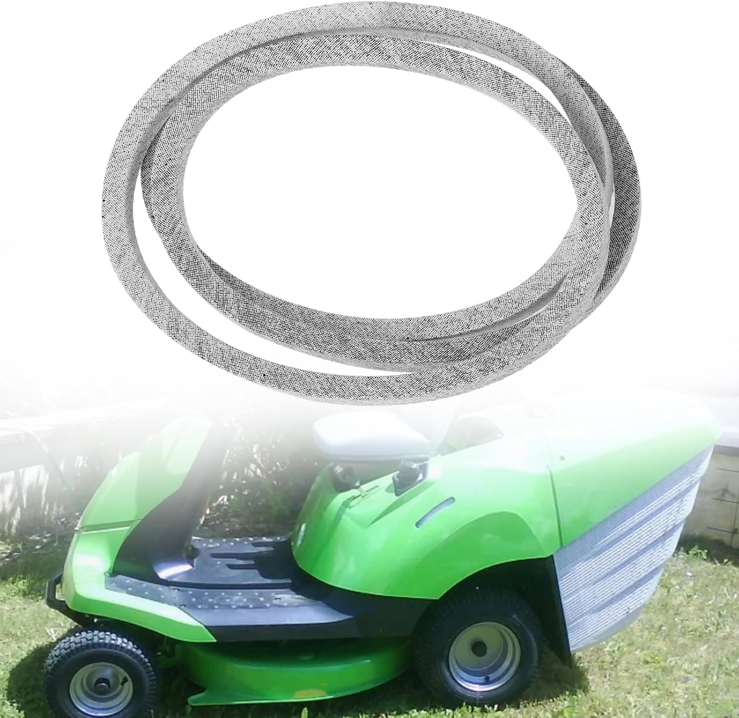 Lawn Mower Triangular Conveyor Belt 1/2X53Inch 61407042110 Compatible with VIKING MR4082 image number 1