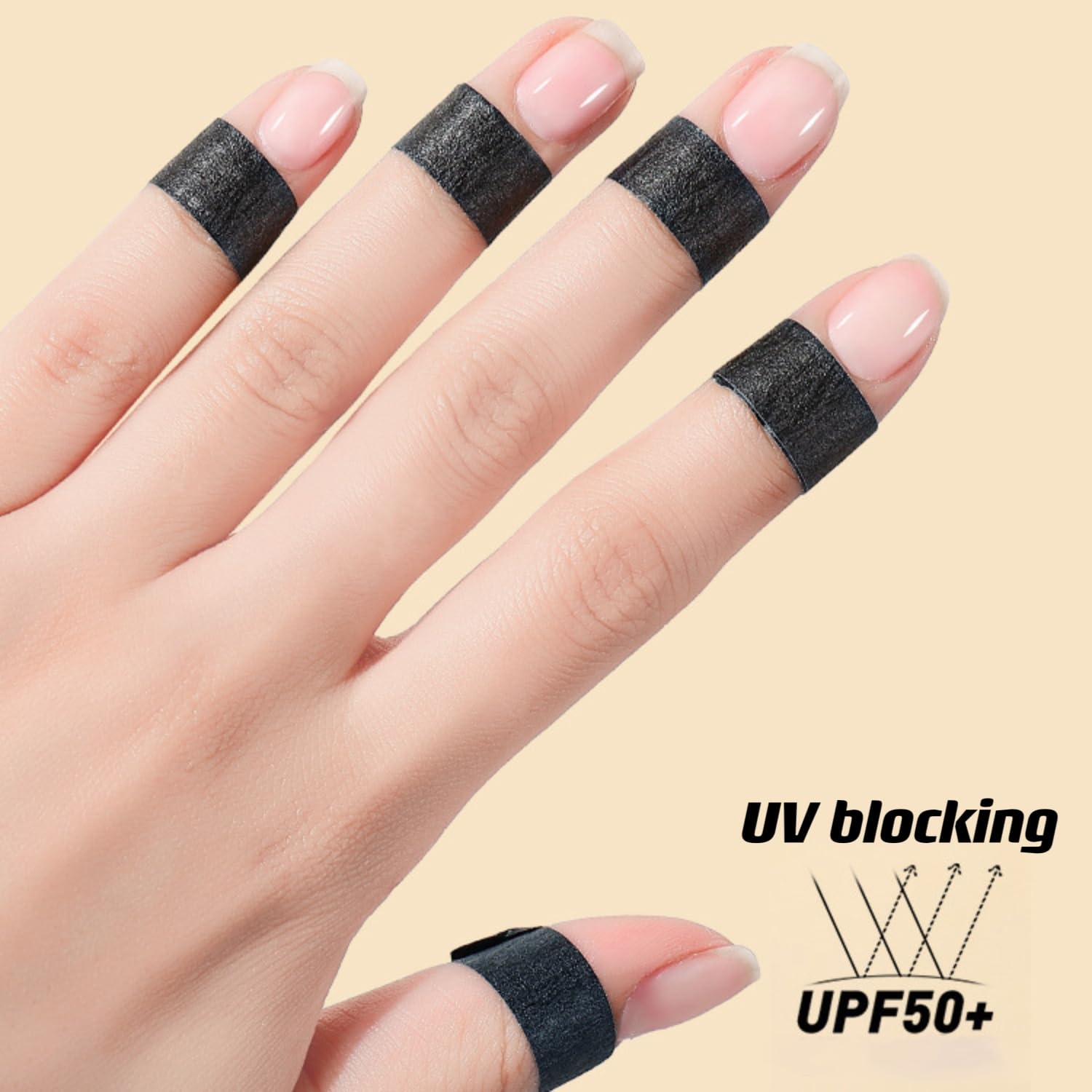 U V Tape for Nail: Nail Art Tips Guide Tapes for DIY Design Nail Tip, Nail Striping Tape Line Rolls Nail Art Decoration Sticker Manicure Tool image number 4