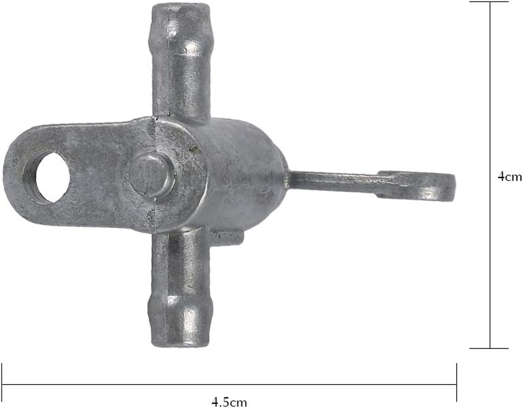 Tank Fuel Tap Switch 8 Mm 5/16'' On/Off for Dirt Bike ATV Quad Buggy, Aluminum Lawn Mower Motorcycle in Fuel Tank On/Off Tap image number 6