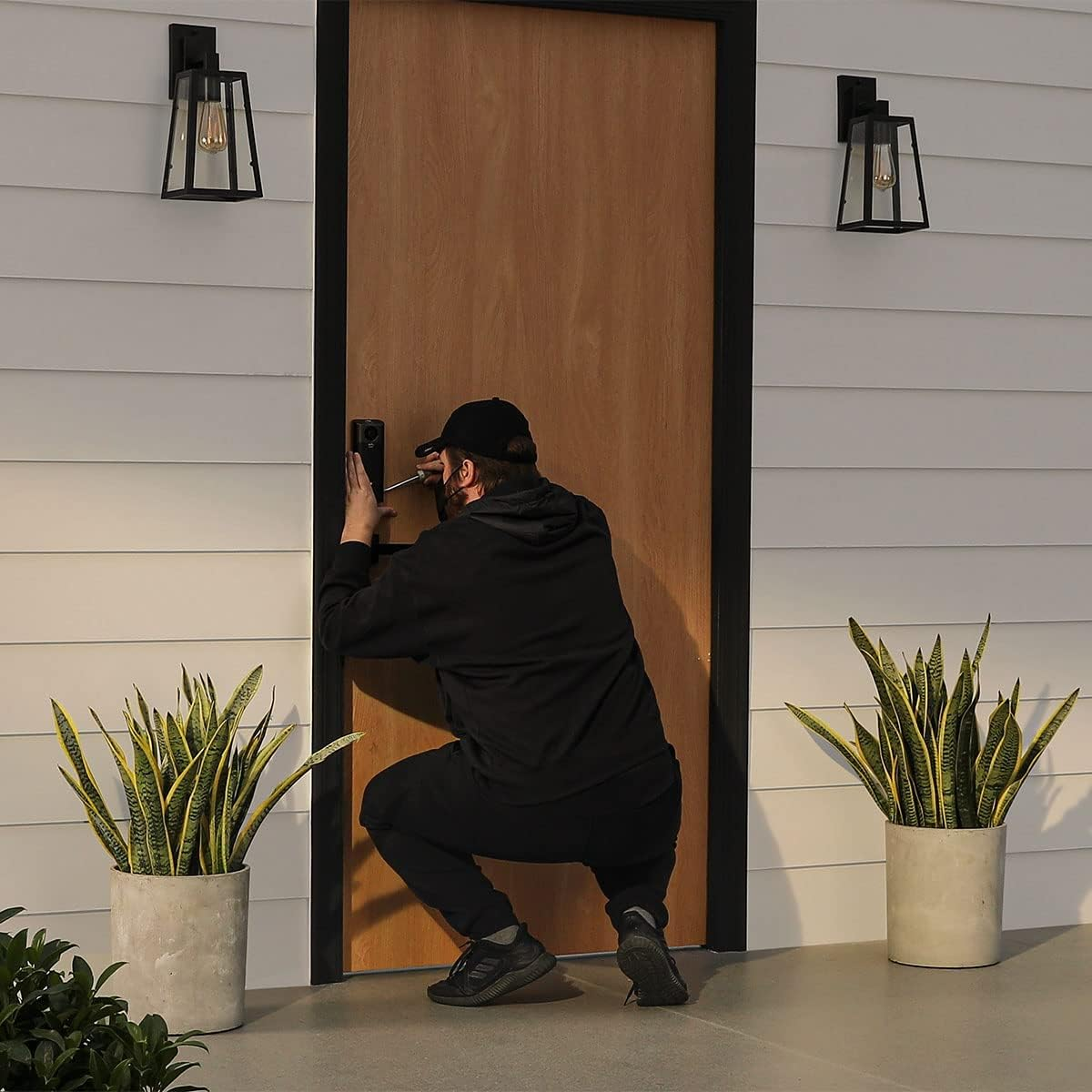 Eufy S330 Video Smart Lock, 3-In-1 Camera+Doorbell+Fingerprint Keyless Entry Door Lock,Bhma, Wifi Lock,App Remote Control,2K Hd,Doorbell Camera Chime,No Monthly Fee,Sd Card Required (T8530) image number 5