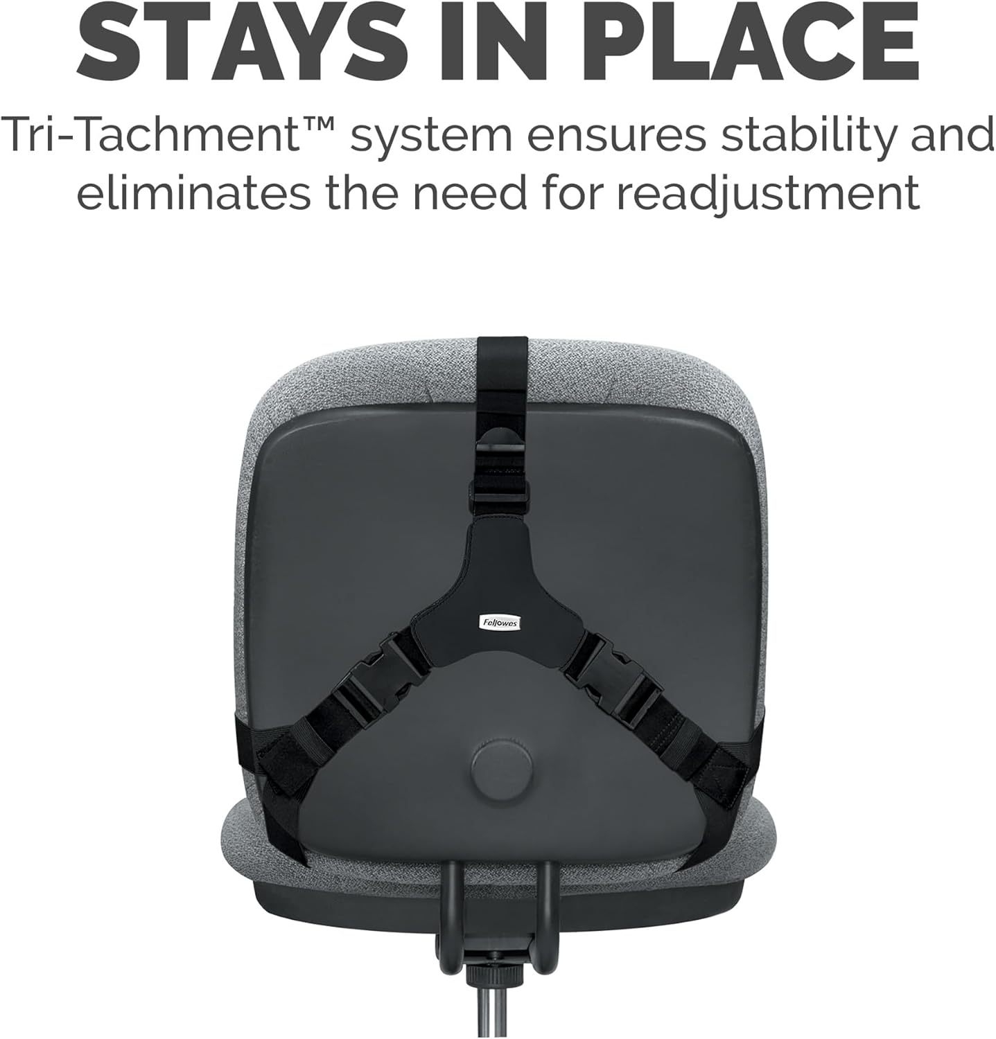 Fellowes Professional Series Back Support, Black (8037601)