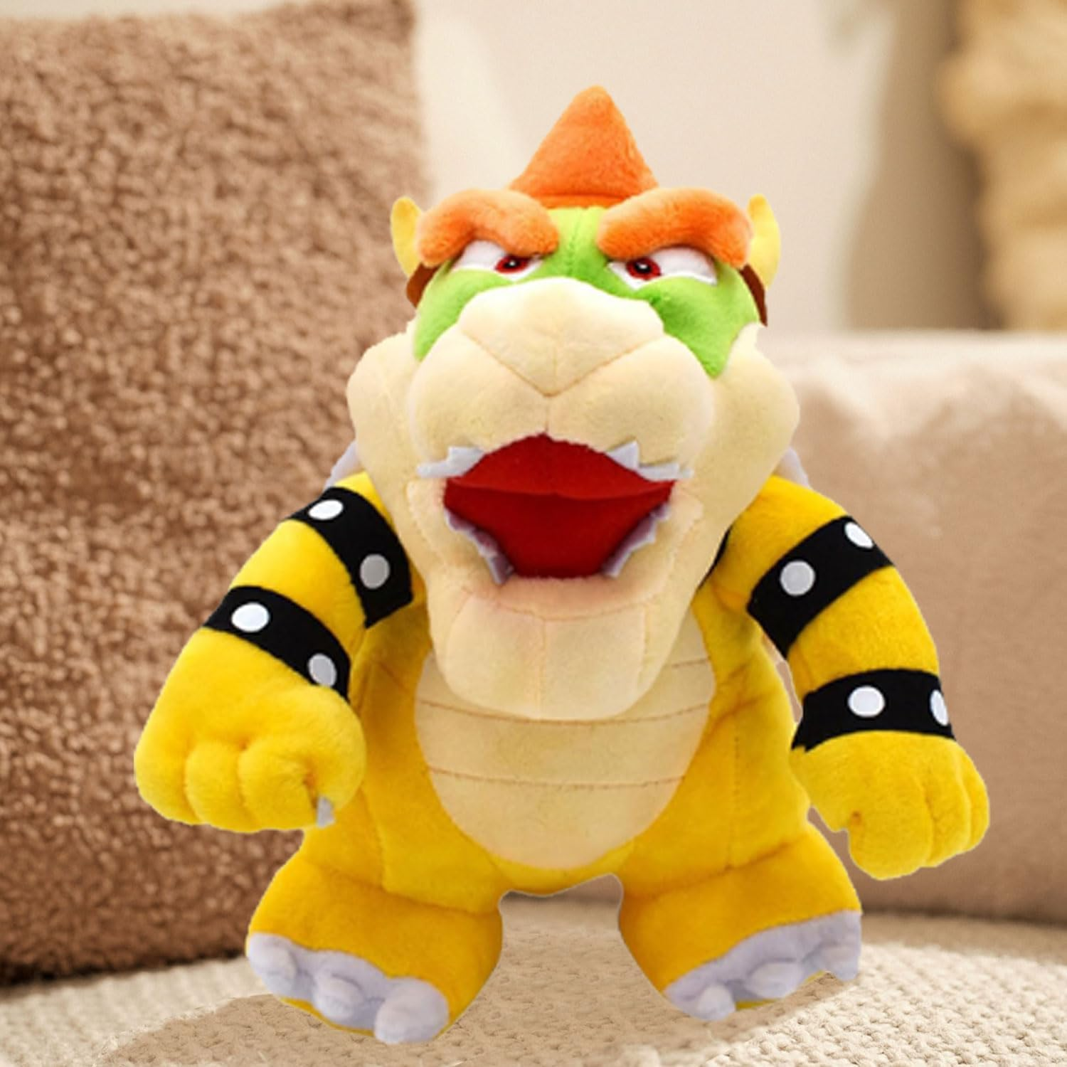 Bowser Mario Plush, Bowser Anime Plush Figures, Bowser Plush Toy Toy, Game Bowser Plush Doll Toy, Bowser Plush Stuffed Toy, Mario Bowser Plush Toy, for Children, Fans and Collectors image number 1