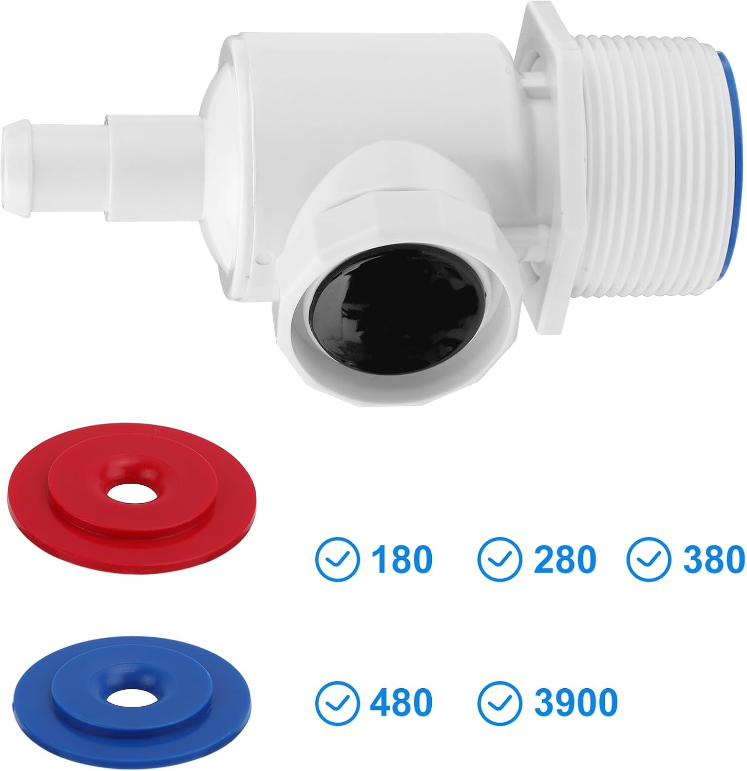 Gosknor 9-100-9002 Pressure Release Valve Replacement for Polaris, Wall Fitting Connector Quick Disconnect Device Pressure Release Valve Compatible with Polaris 180 280 380 Pool Cleaner Parts