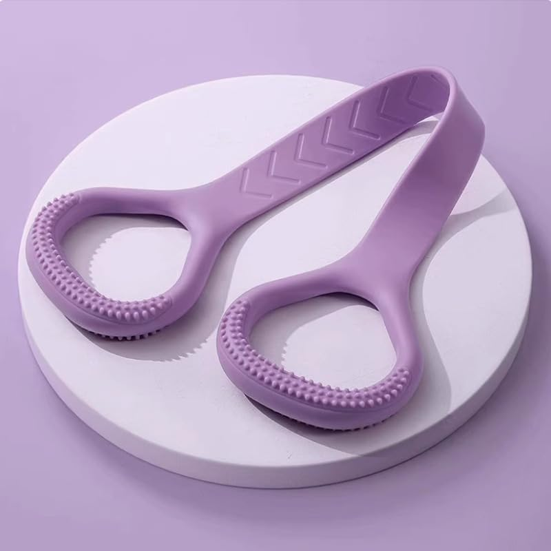 Stretch Band for Exercise, Resistance Band for Arm, Back & Shoulder, Elastic Rope for Yoga Pilates, Foot & Leg Stretcher, Hand Exerciser, Physical Therapy, Flexibility, Home Gym Workout