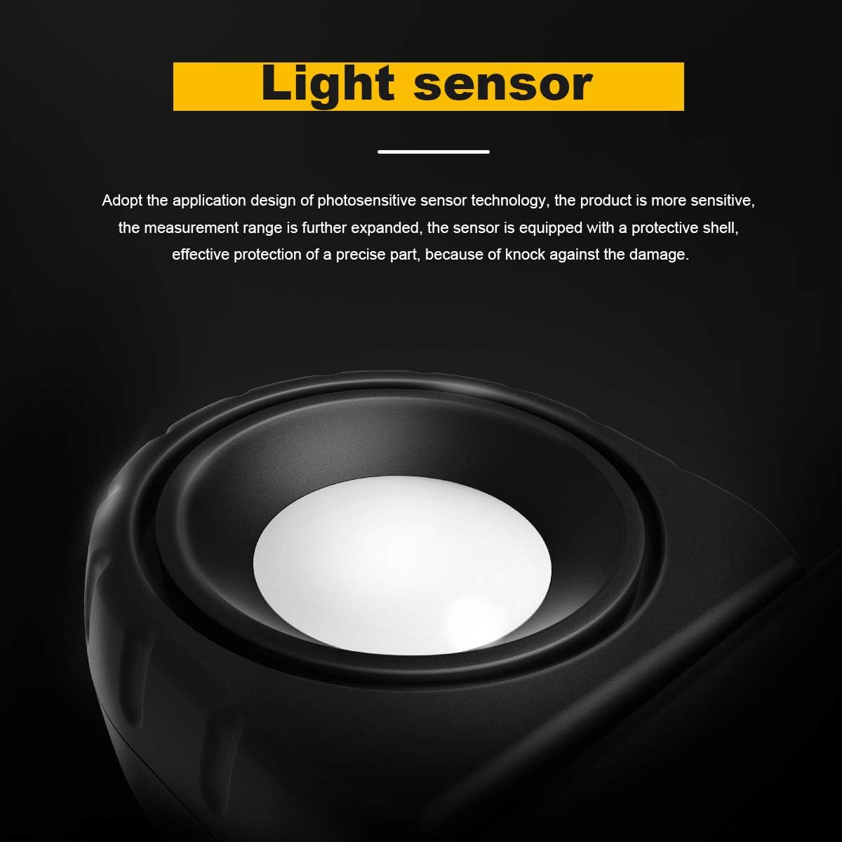 Handheld Light Meter, AOPUTTRIVER AP-881E Digital Illuminance Light Meter with 0.01~300,000 Lux (0.01~30,000 FC), Foot Candles Luxmeter with 270&ordm; Rotated Sensor with Temp(℃/℉) and Backlit for Plants