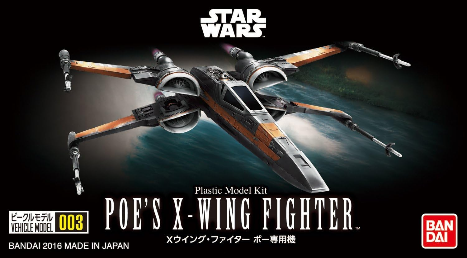 BANDAI Hobby Star Wars Vehicle Model 003 Poe'S X-Wing Fighter image number 2