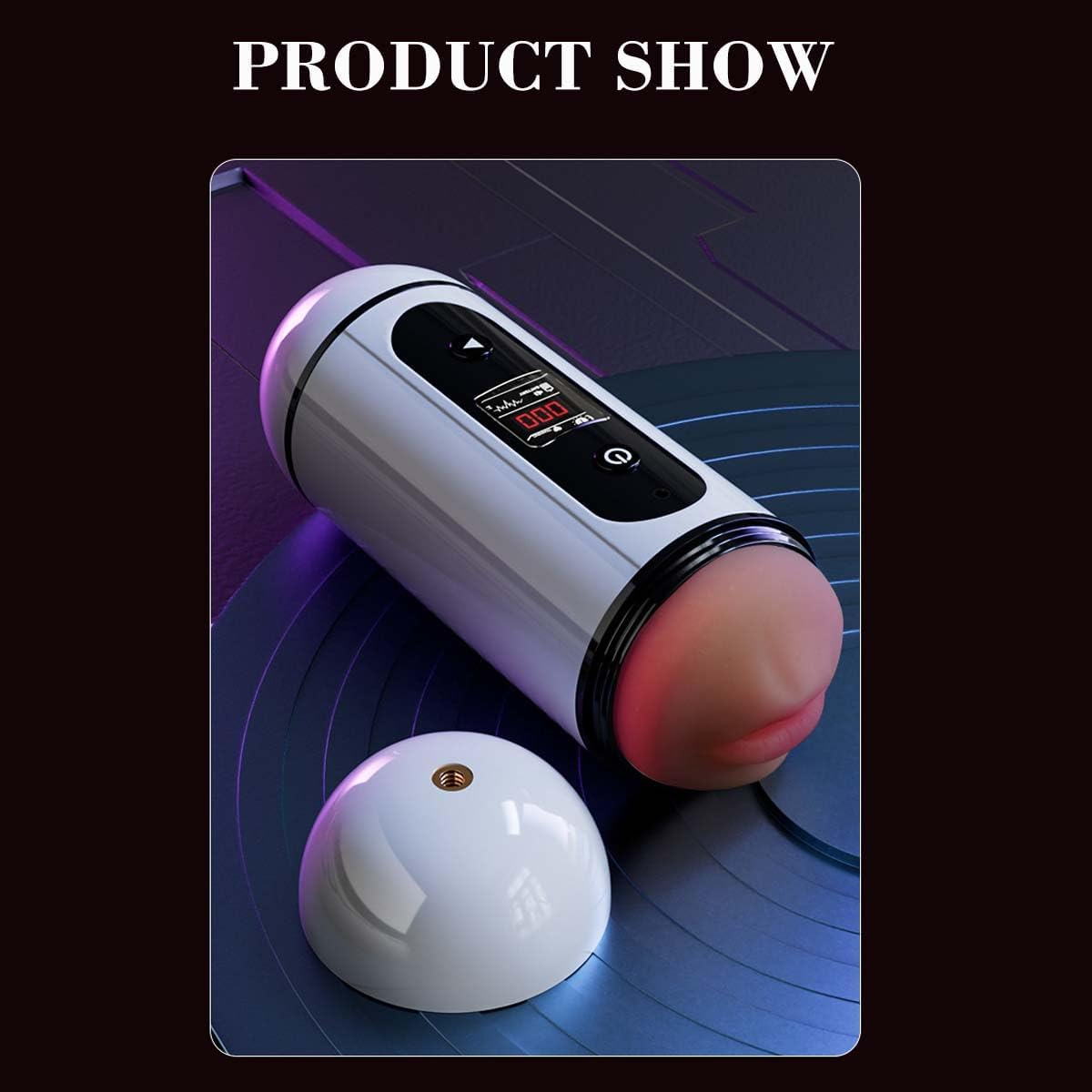 2 in 1 Pocket Cup Sex Toys for Men Realistic Channel Texture with 12 Vibrations Count Training Cup Male Masturbator Adult Toys image number 3