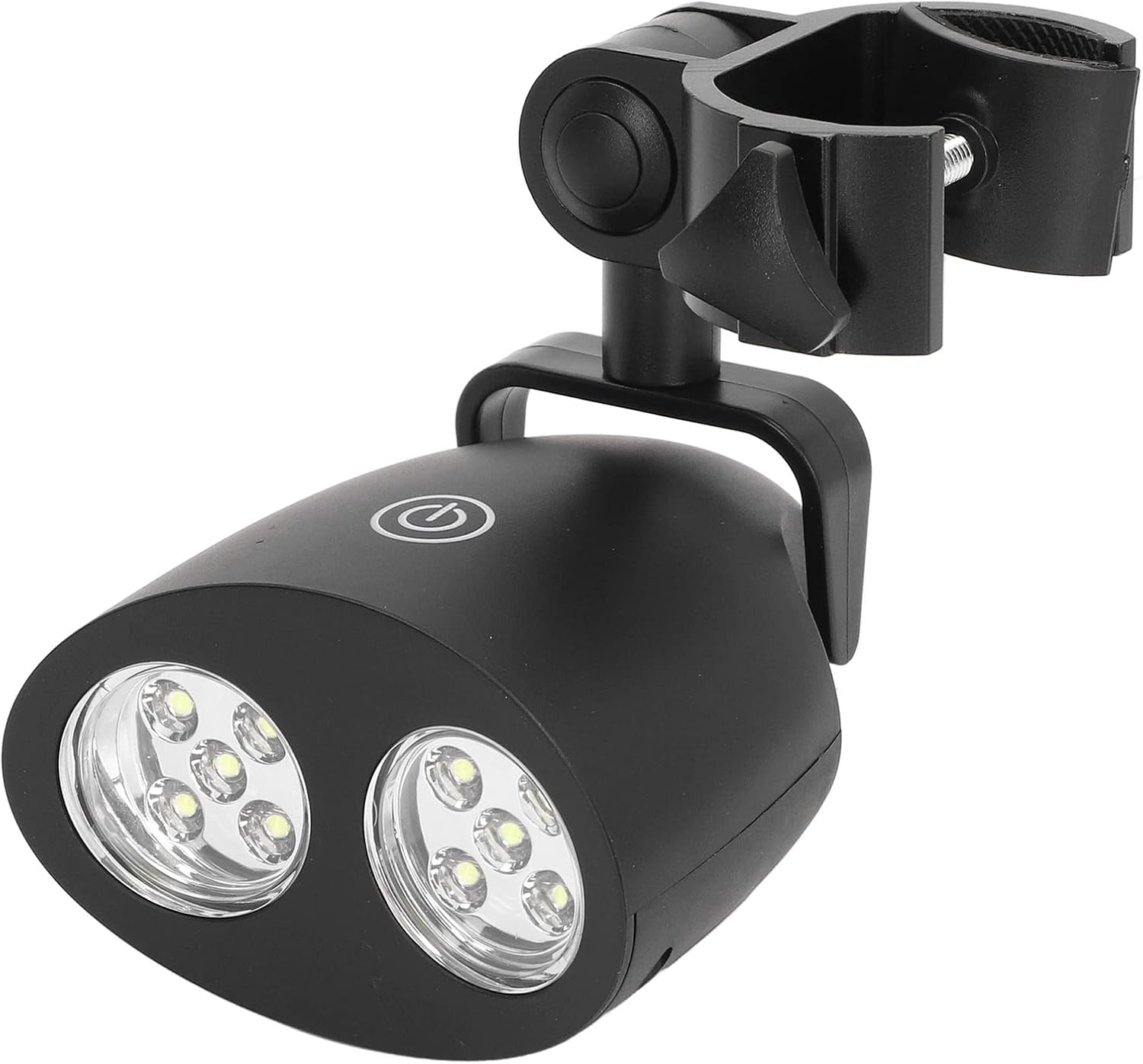Omabeta LED Grill Light, Adjustable C-Clamp Design with Touch Switch, High Brightness LED for Outdoor BBQ Cooking Camping, 10 Beads 3 Modes ABS Material, Battery Powered Light Lamp image number 3