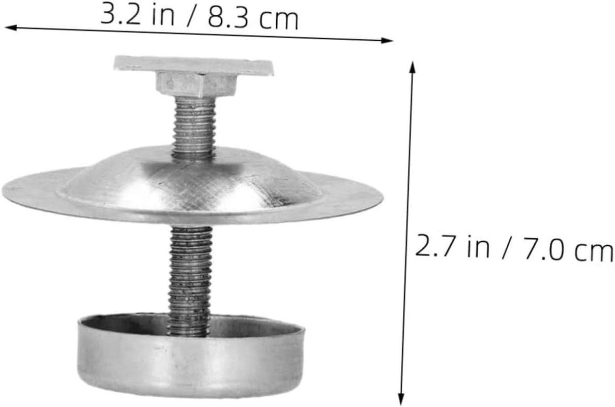 Alasum 8PCS Stainless Steel Beehive Stand Adjustable Metal Hive Base Support with Ant-Resistant Design for Outdoor Garden Beekeeping Equipment