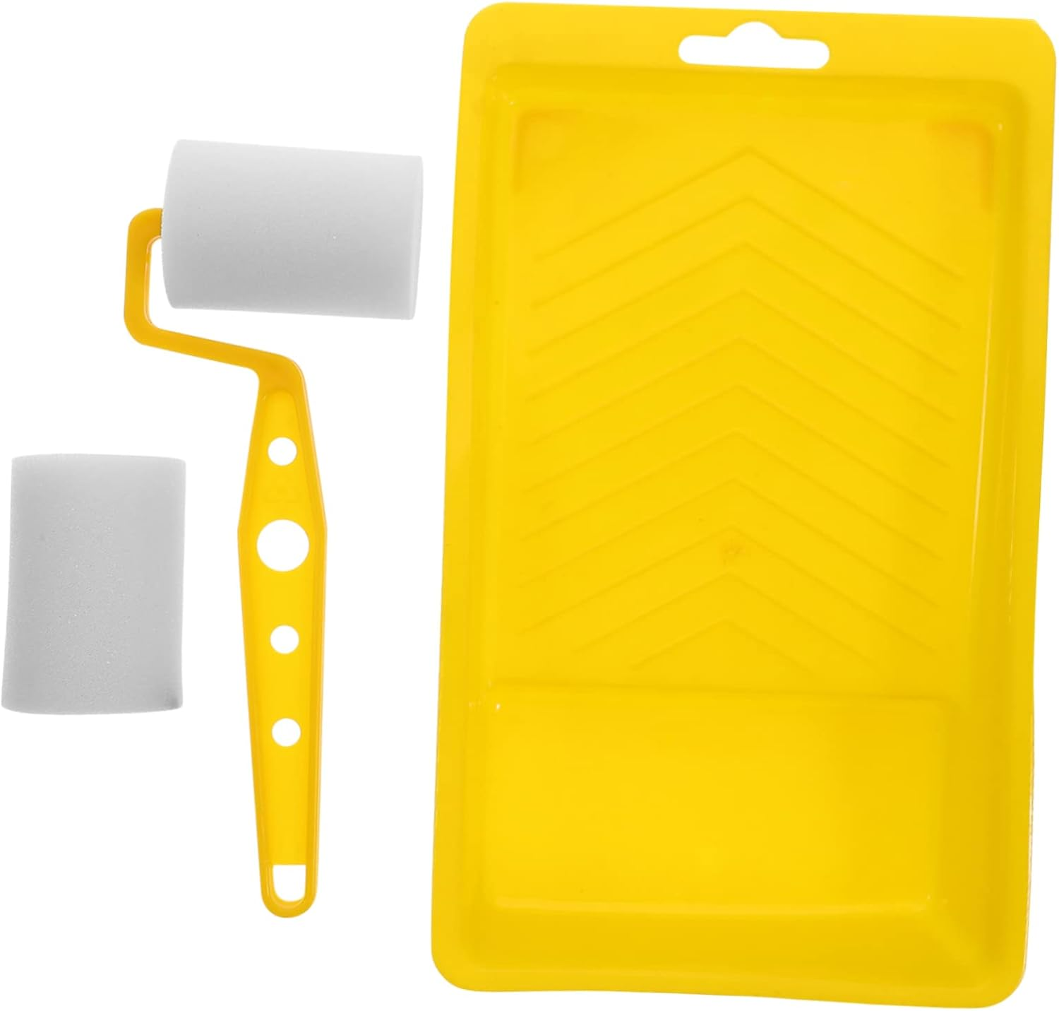 1 Set Portable Sponge Paint Roller DIY Painting Roller Brush for Walls and Lightweight for Home Use for Beginners and Professionals image number 2