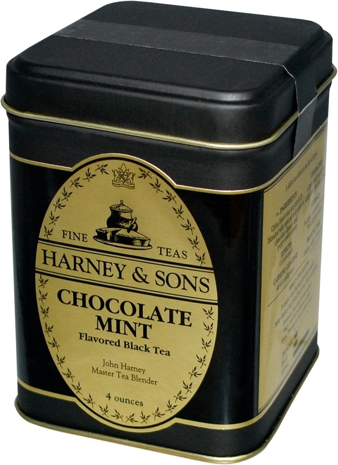 Harney & Sons Chocolate Mint Loose Leaf Tea Tin 112 G image number 4