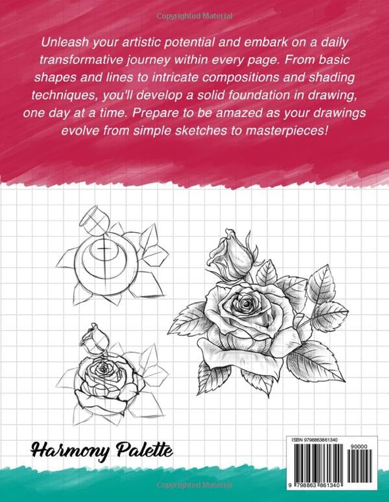How to Draw 30 Days Tattoos: Practice Drawing Tattoo Designs in One Month with Easy to Follow Steps and Instructions, Guide Book for Adults Teens Beginners to Learn Sketching and Shading image number 1