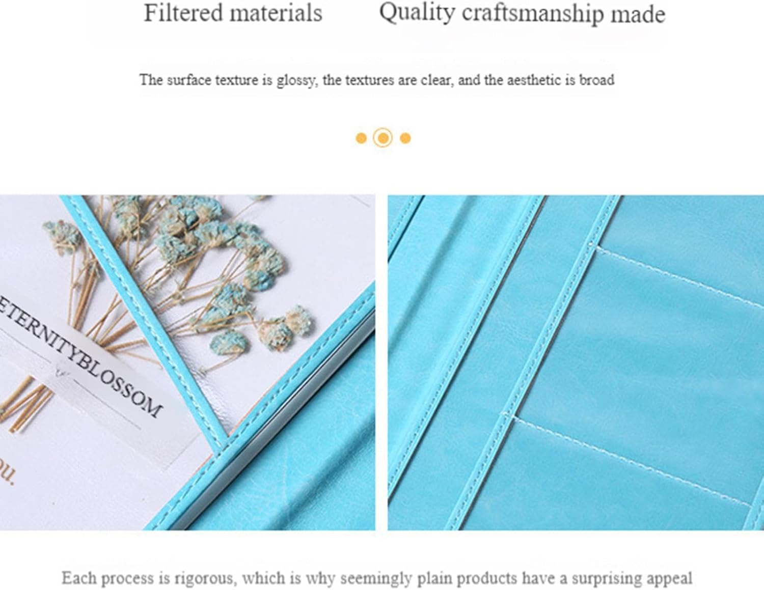 Car Registration and Insurance Holder, Driver'S License Holder Wallet, Car Registration PU Bag Holder - Car License for Motorcycles, Trucks, Boats, Buses - Darkblue image number 2