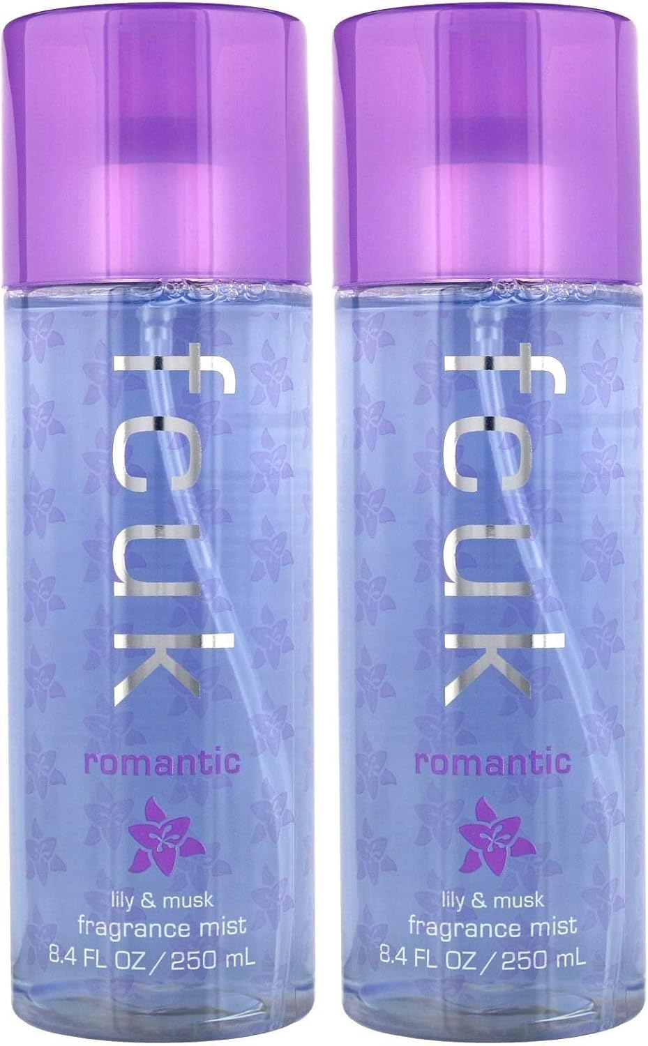 Fcuk Romantic Lily and Musk Fragrance Body Mist, 250 Ml (Pack of 2) image number 1