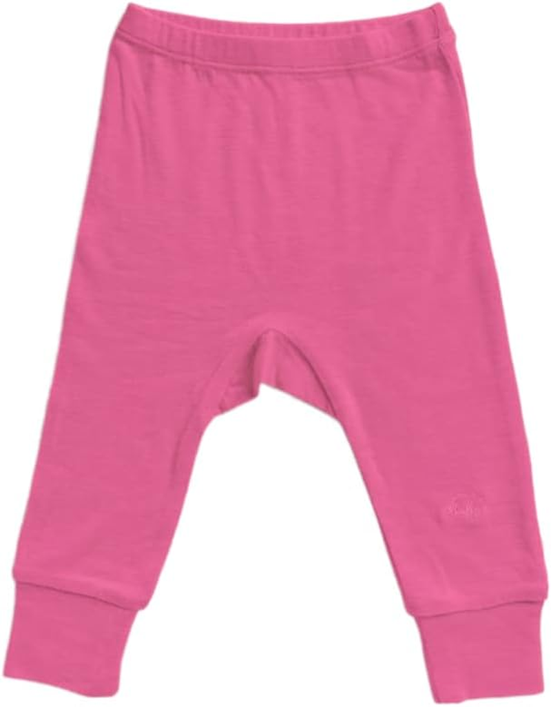 Merino Baby Merino Wool Pant for 12-18 Months Babies, Pink image number 3