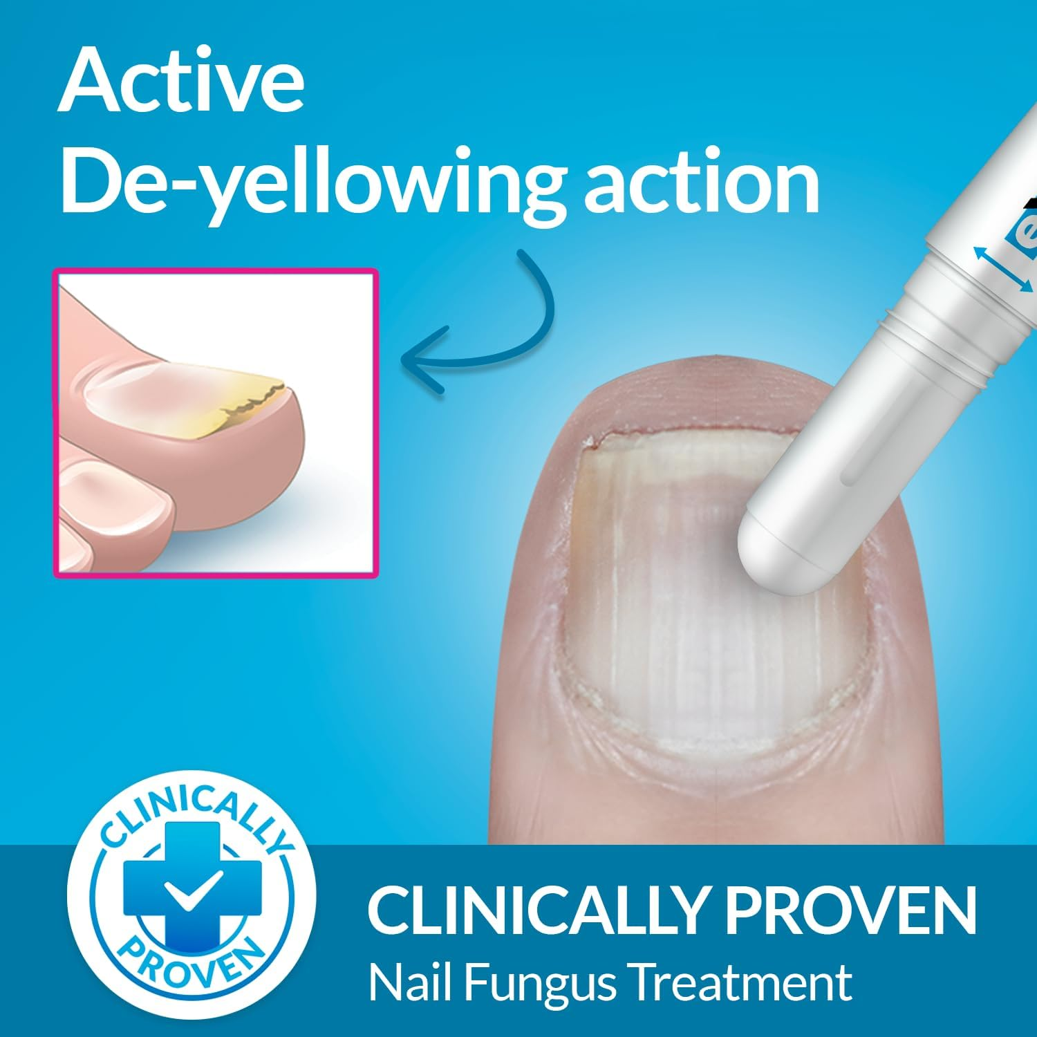 Excilor Nail Fungus Pen. Toenail Fungal Treatment image number 2