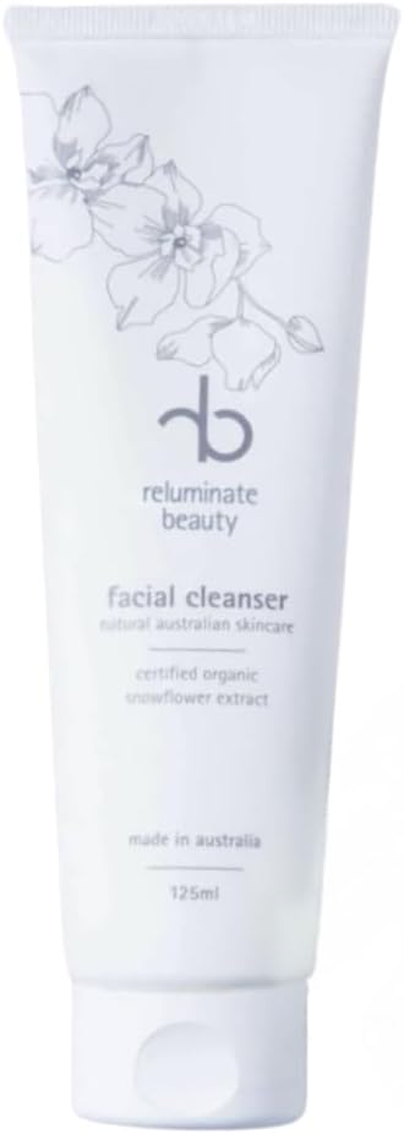 Snowflower Facial Cream Cleanser &ndash; Brightening & Hydrating Cleanser for Dry, Dull or Sensitive Skin | with Lemon Myrtle & Sunflower Seed Oil | Natural, Vegan, Australian Made image number 5