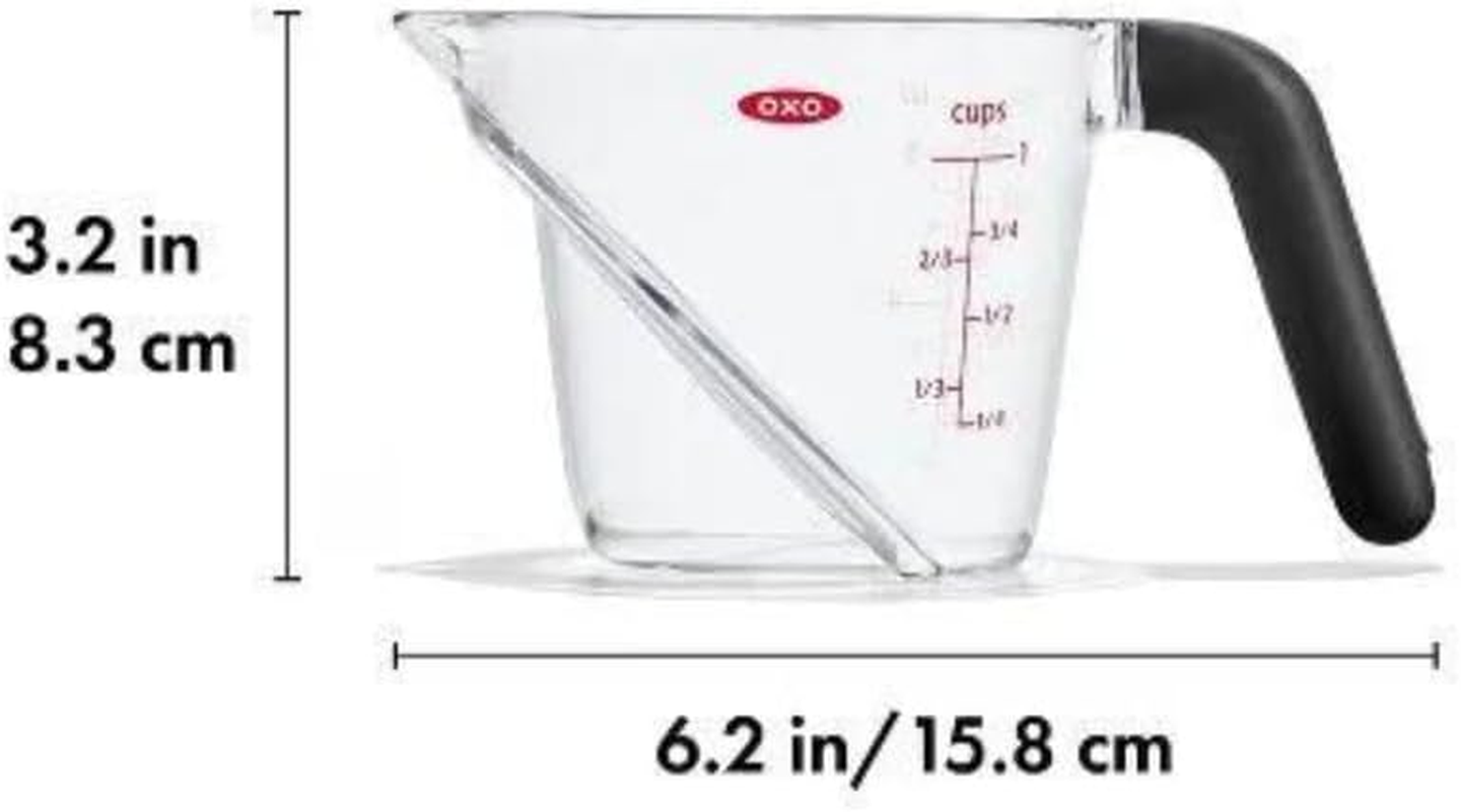 OXO Good Grips Angled Measuring Jug, 250 Ml image number 6