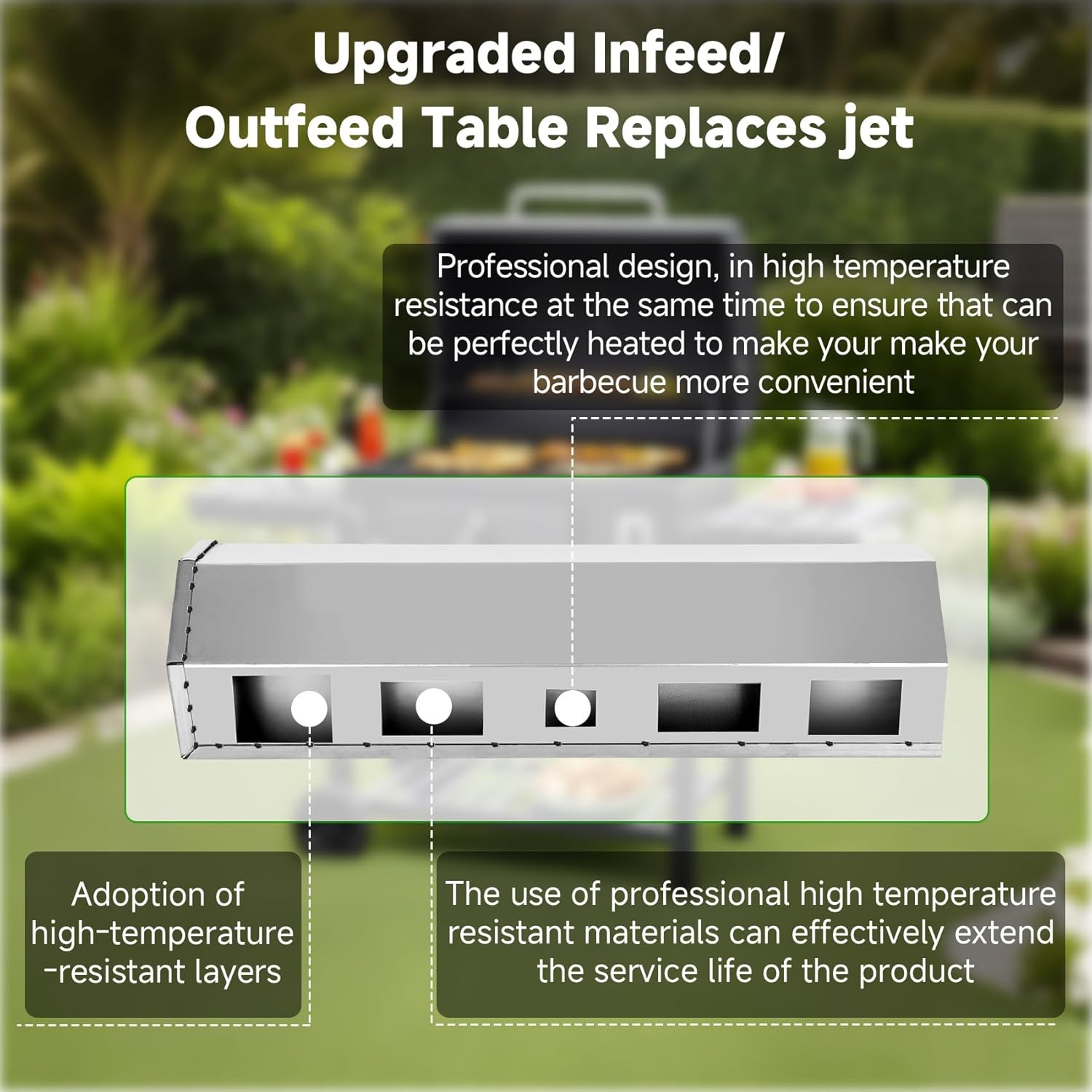 Upgrade Heat Manifold for Masterbuilt Gravity Series 800 Digital Charcoal Grill Replacement, 9904200046, Compatible with Smokers MB20040122 MB20040221 image number 6