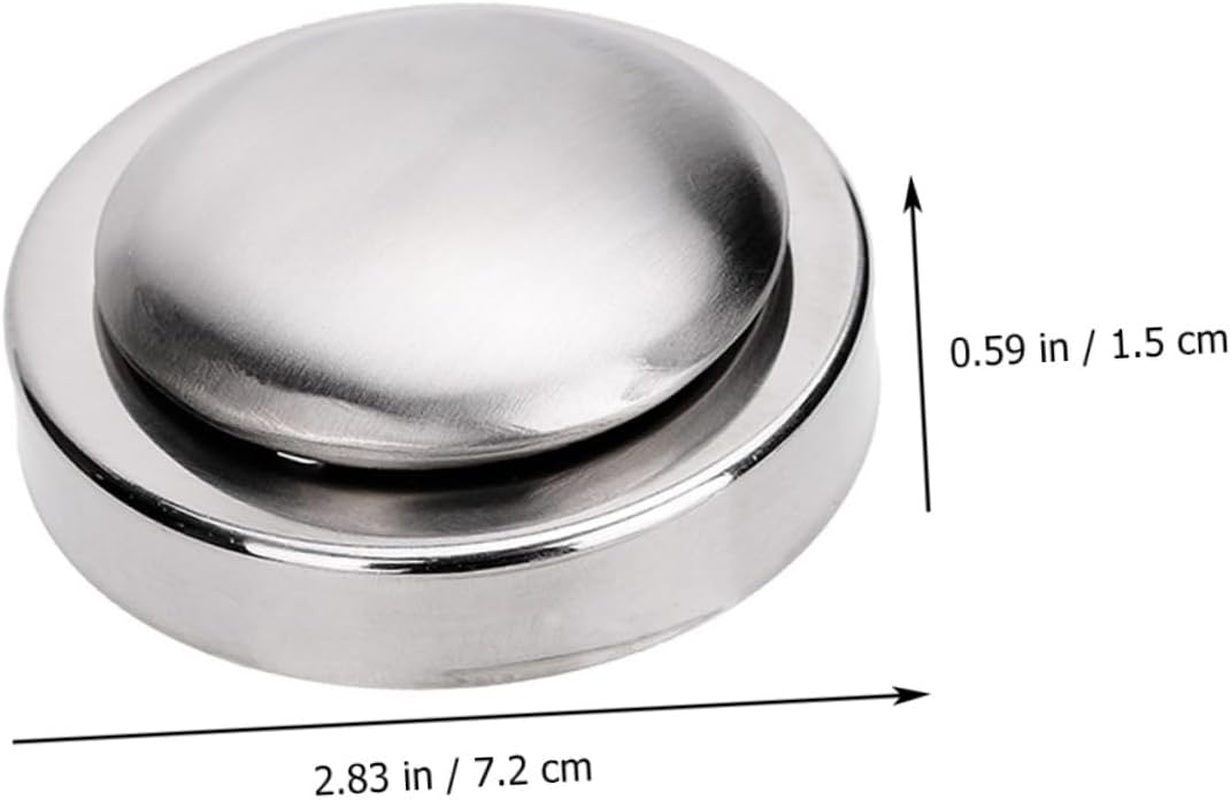 Stainless Steel Odor Absorbing Soap for Kitchen Sink 304 Metal Soap Bar Removes Fish and Garlic Smell for Cooking Use image number 2