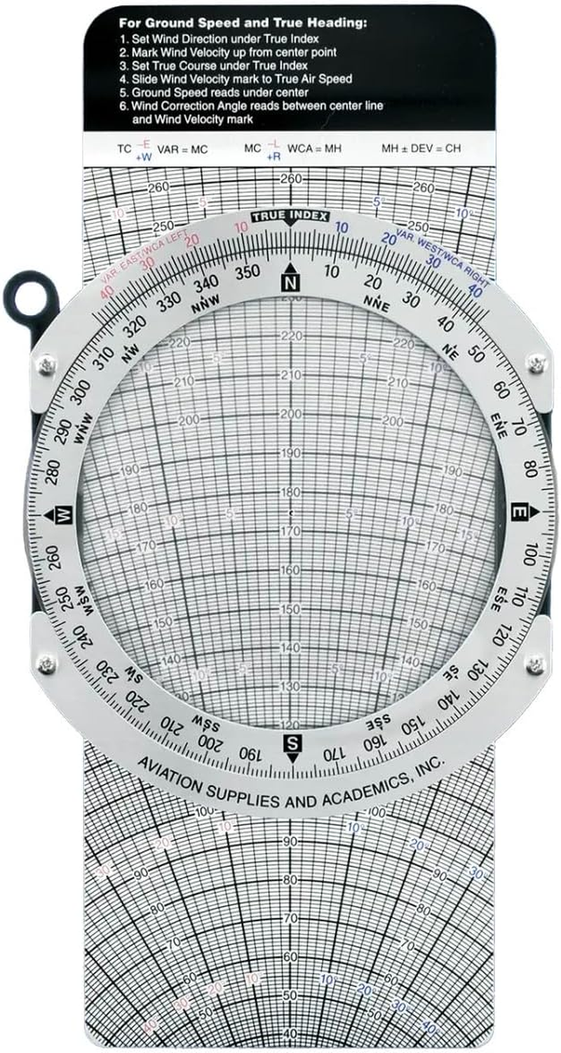 ASA Color E6B Flight Computer (ASA-E6B-COLOR) image number 4