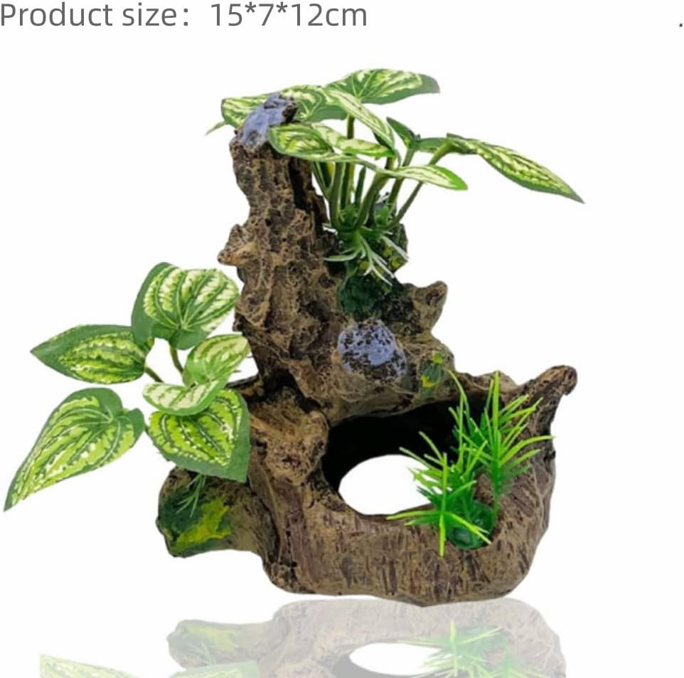 Fish Tank Decorations,Artificial Plant Goldfish Waterscape Aquarium Decor,Applicable to Office and Household Simulation Fish Tank Plants image number 1