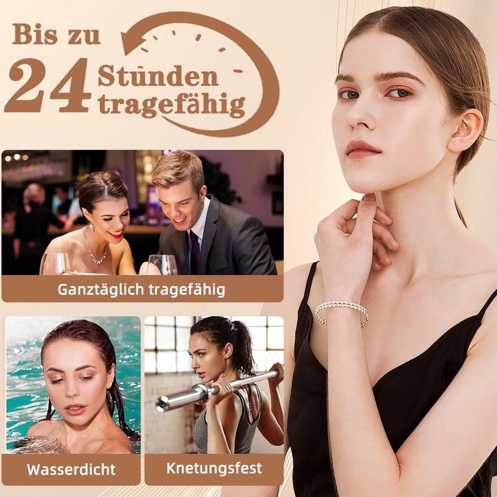 Pack of 2 Magic Microblading Eyebrow Pencil with 4 Micro Fork Tips, Smudge-Proof Eyebrow Colour, Provides Natural Looking, Defined Eyebrows image number 5