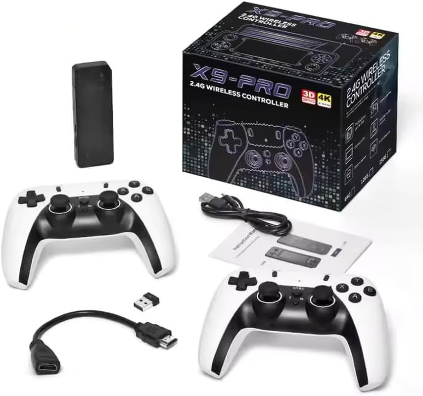 Tristar Online X9 Pro Retro Gaming Console, 64GB Storage, 4K Ultra HD, 30000+ Games, HDMI image number 1