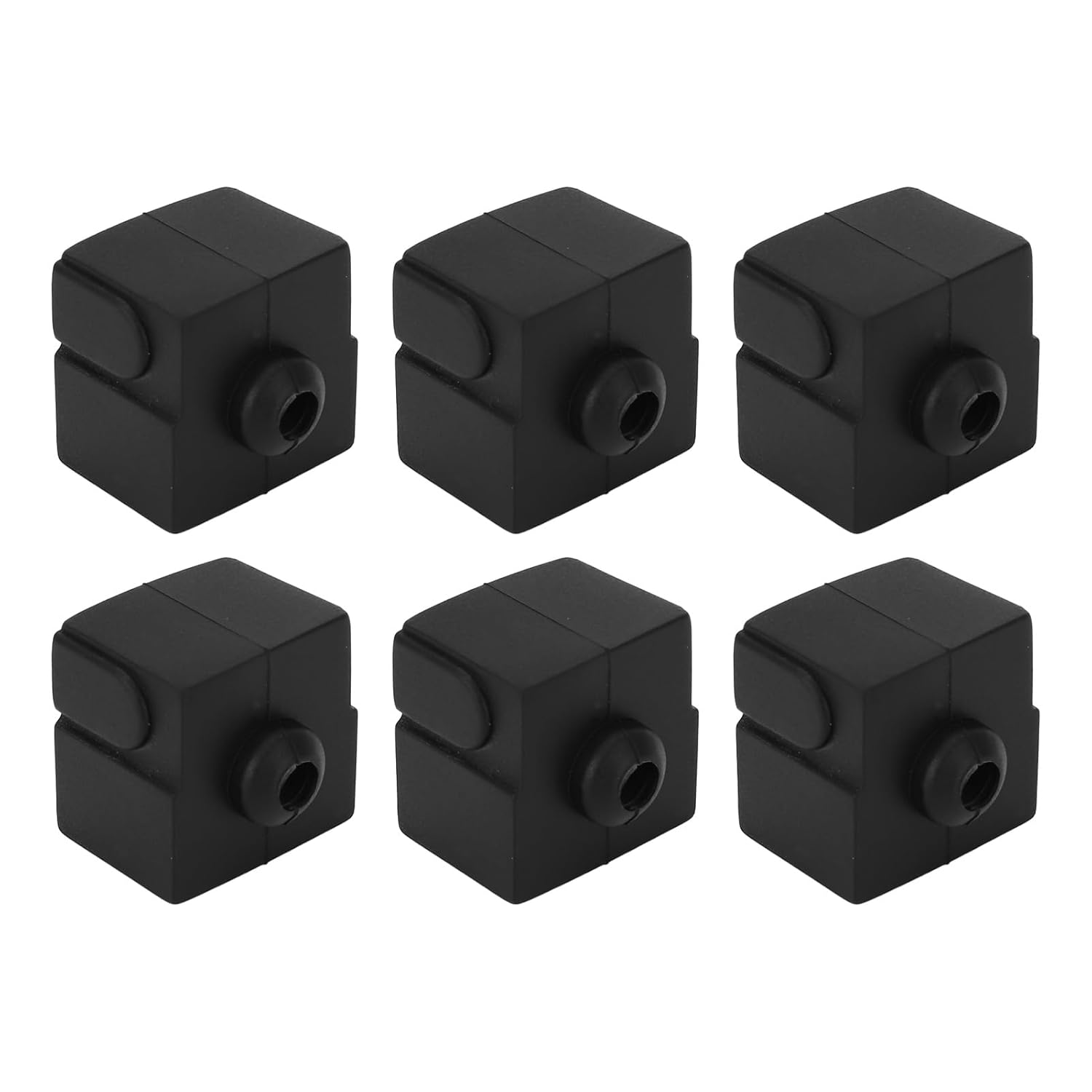 TOPINCN 3D Printer Hotend Silicone Sleeve Set 6PCS 280℃ Temperature Printer Nozzle for Ender 3 V3 SE Users image number 1