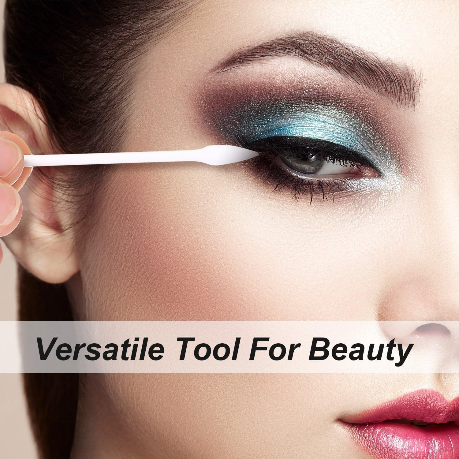 Pointed Cotton Swabs Compatible with Q Tips Double Precision Tips Cotton Buds with Cardboard Stick for Makeup 400Pcs image number 5