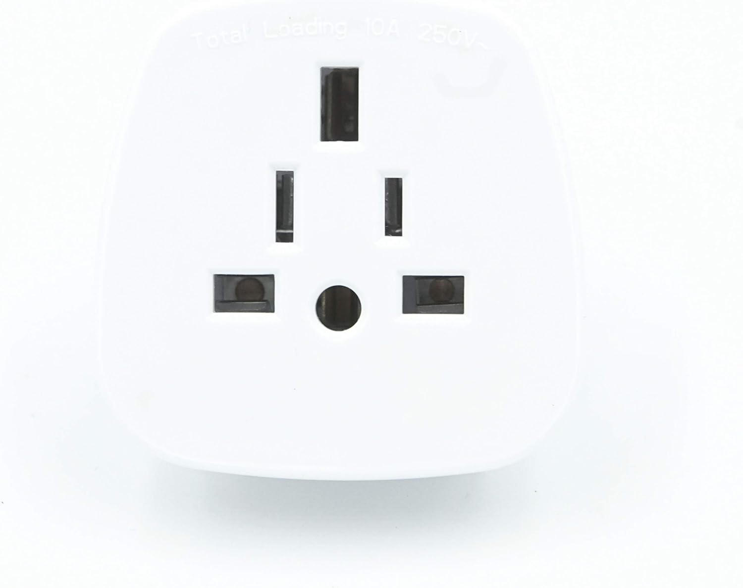 SAA Approved UK/US/JP/CA to AU/NZ Adaptor Plug with Insulated Pins, UK/US Plug Convert to 3-Pin Australian/New Zealand/China Socket (5 White)