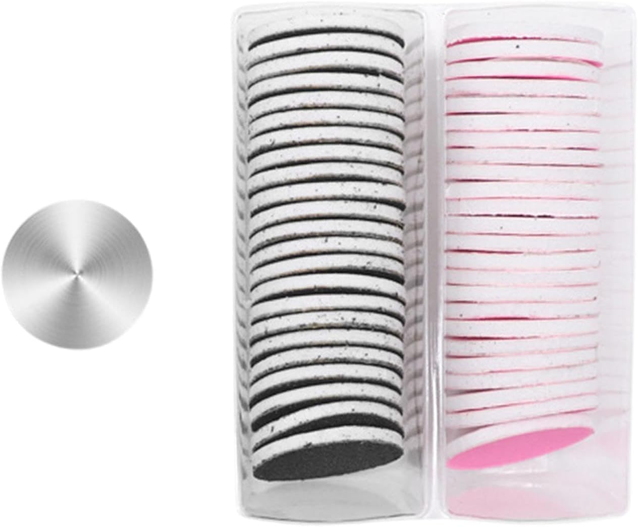 50 Pack Replacement Discs for Electric Foot File Callus Remover Sanding Tools, 25Mm image number 2