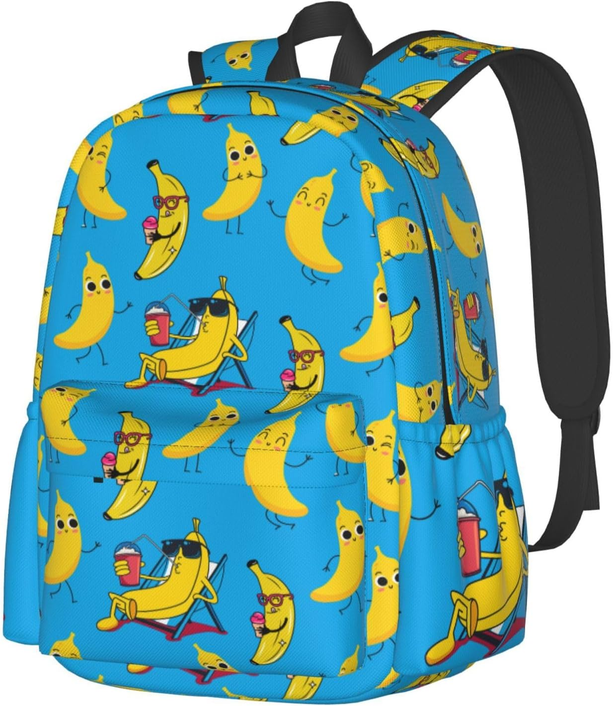 DEKIFNHG Cute Cat School Backpack Casual Sports Bookbag Travel Laptop Backpacks for Students Boys Girls