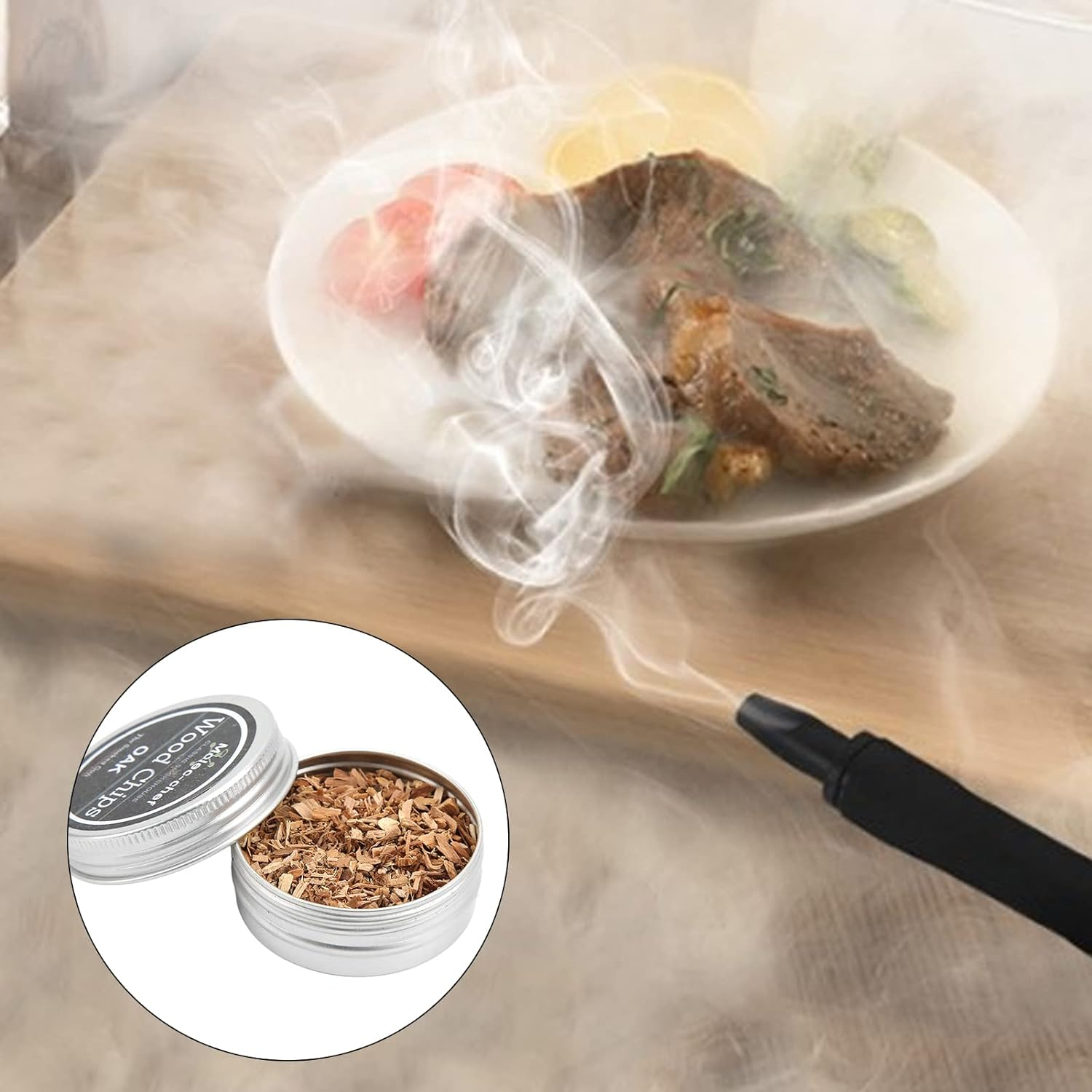 Wood Chips for Smoking Variety Pack - Wood Chips for Grill - 8 Flavors - Great for Smoking Beef, Pork, Chicken, Fish - Ideal for Cocktails and Whisky image number 1