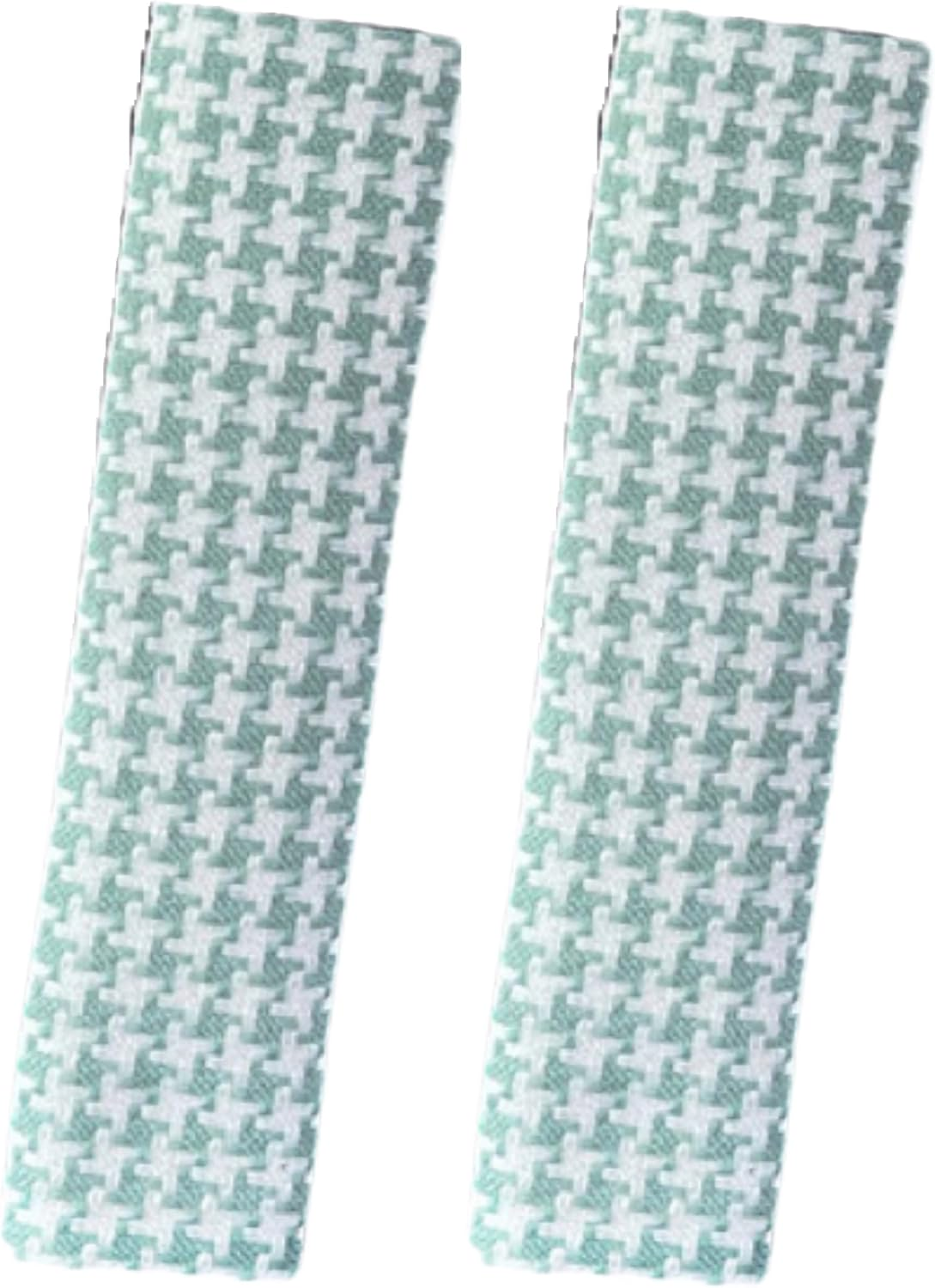 2PCS Car Seat Belt Cover, Soft Auto Seatbelt Shoulder Pad, Cotton and Linen Safety Belt Protector, Comfortable Seatbelt Strap Protection, Universal Automotive Interior Accessories (Green, One Size)