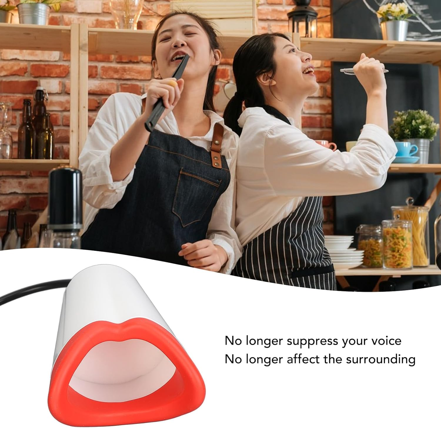 Vocal Dampener for Singing Practice, Reduce Noise Soundproof Singing Mask, Water Proof Vocal Steamer, for Singers Actors Performers image number 1