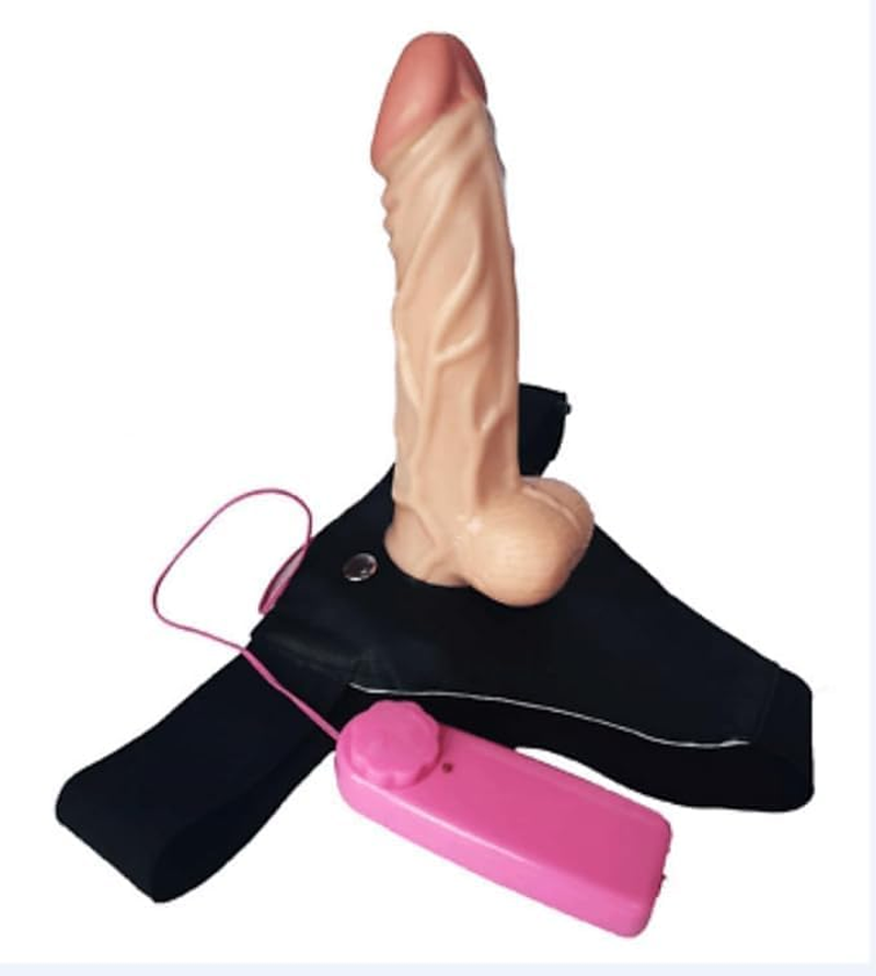 Strap on Dildo Vibrator Dildo Penis G Spot Dildo Vibrators Penis Sex Toys Hollow Silicone Penis Sleeve Adult Sex Toys Men Women Couples image number 3