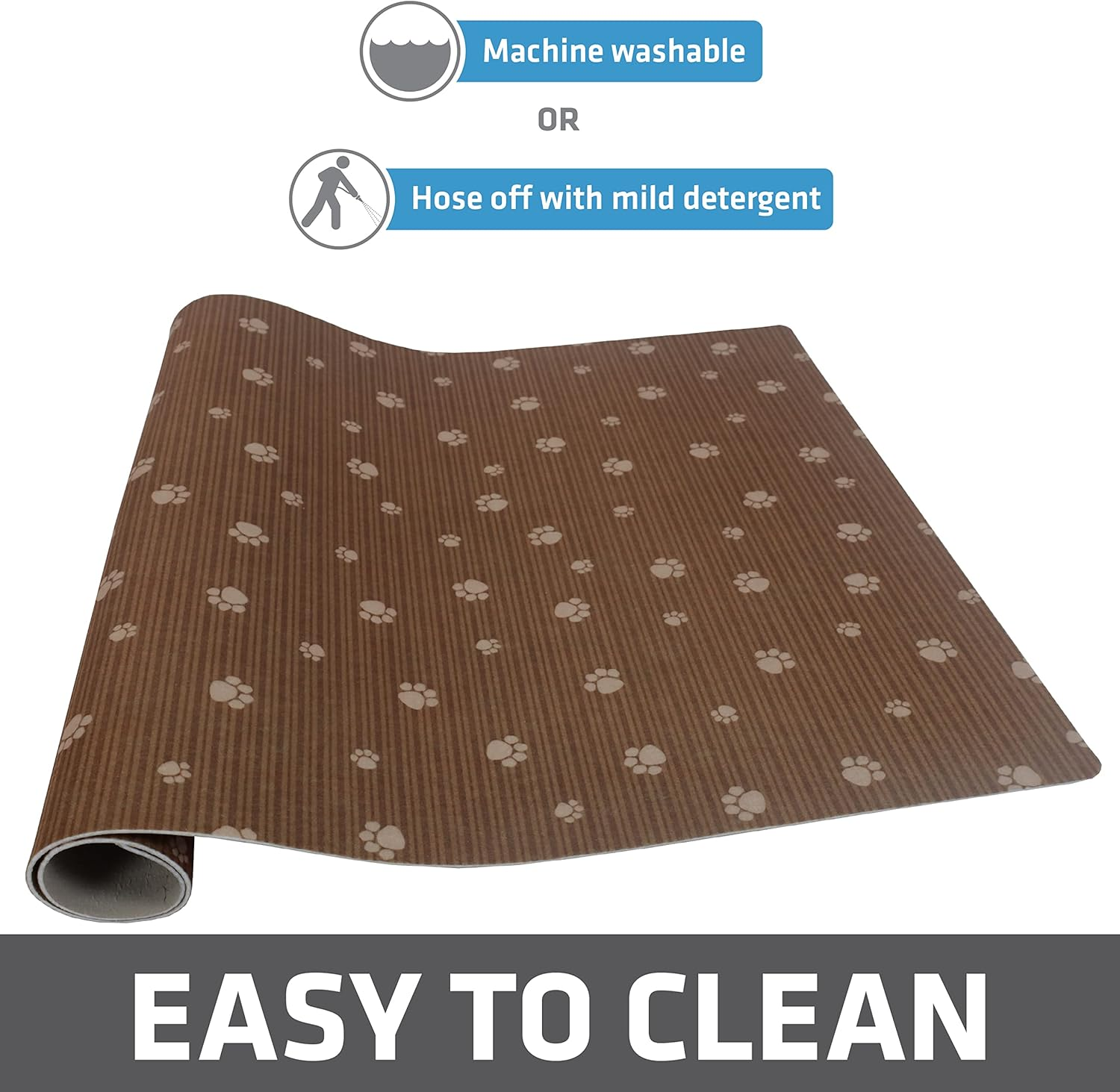 Drymate Dog Crate Mat, 27" X 42", Brown image number 4